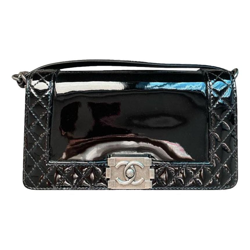 Boy patent leather handbag