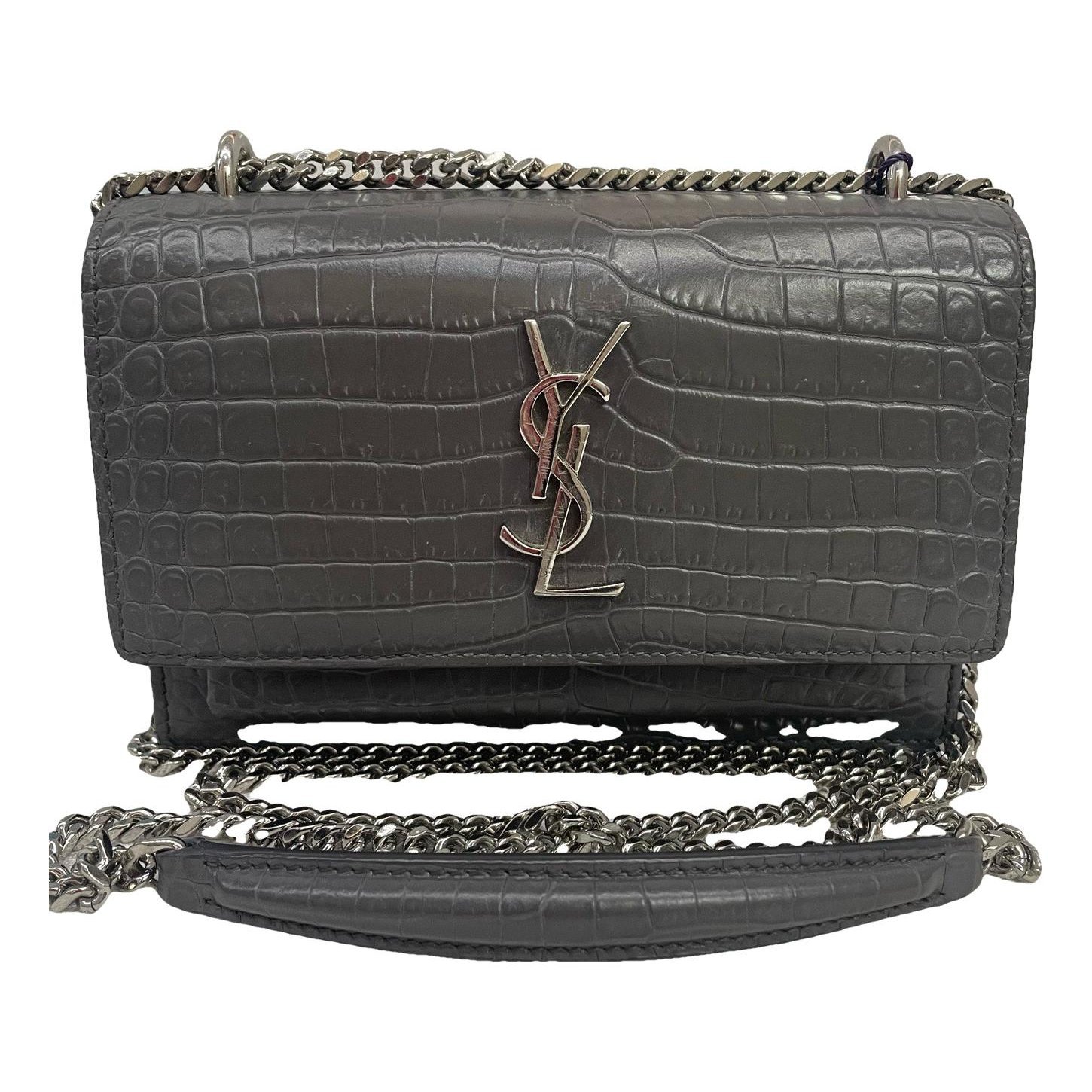 Sunset leather crossbody bag