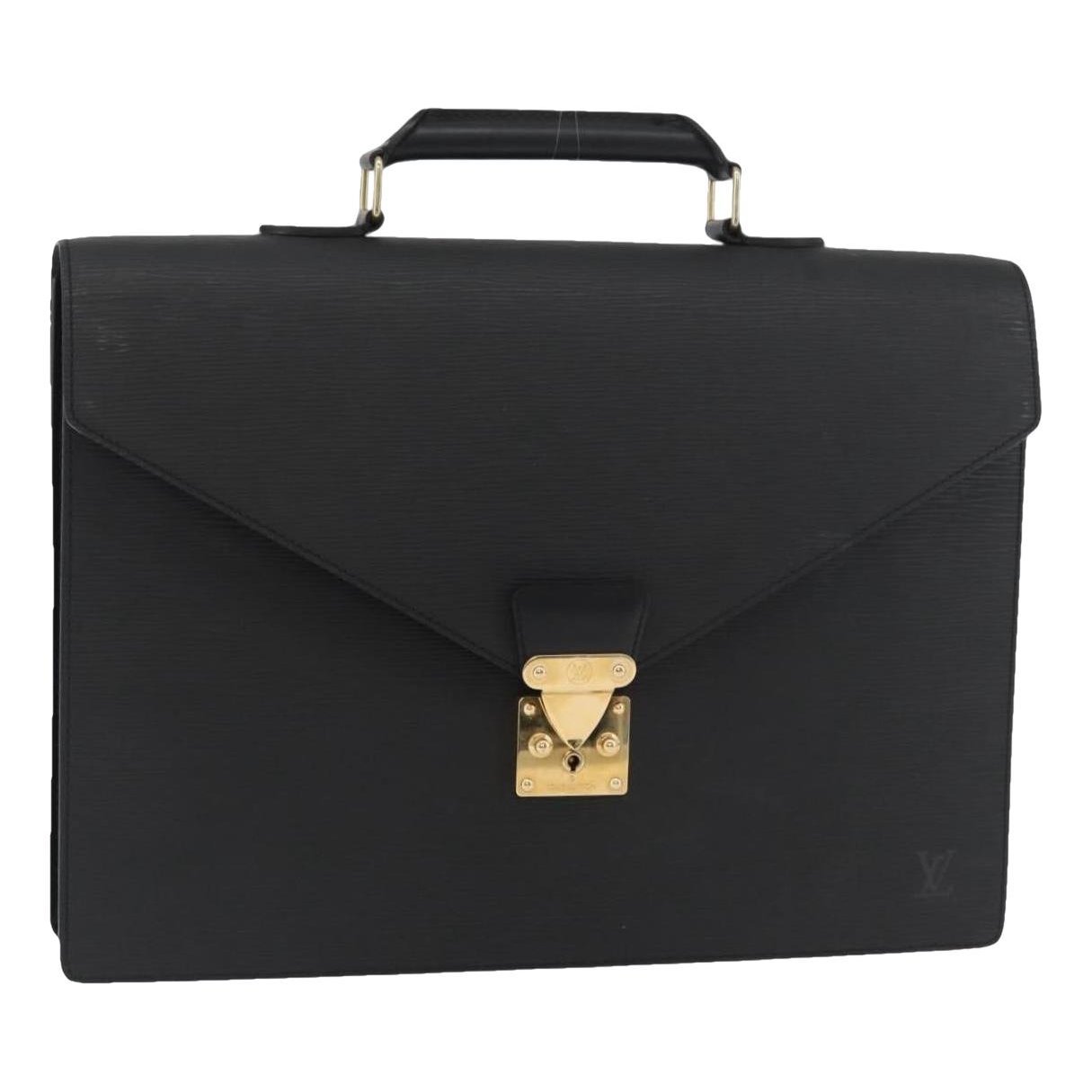 Leather satchel