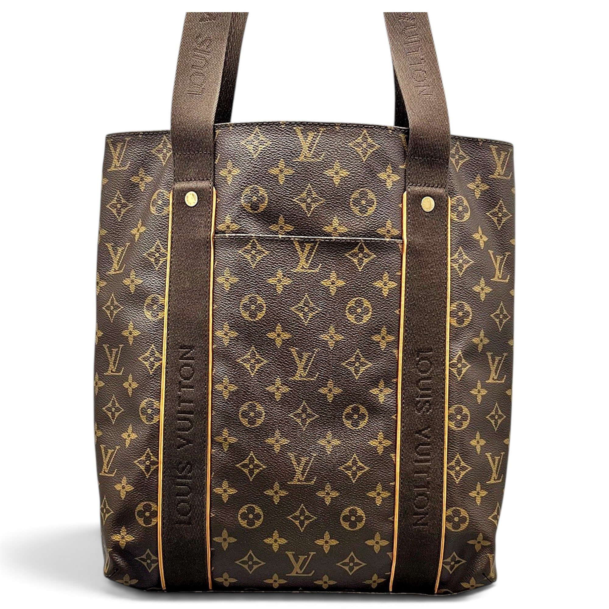 Leather tote