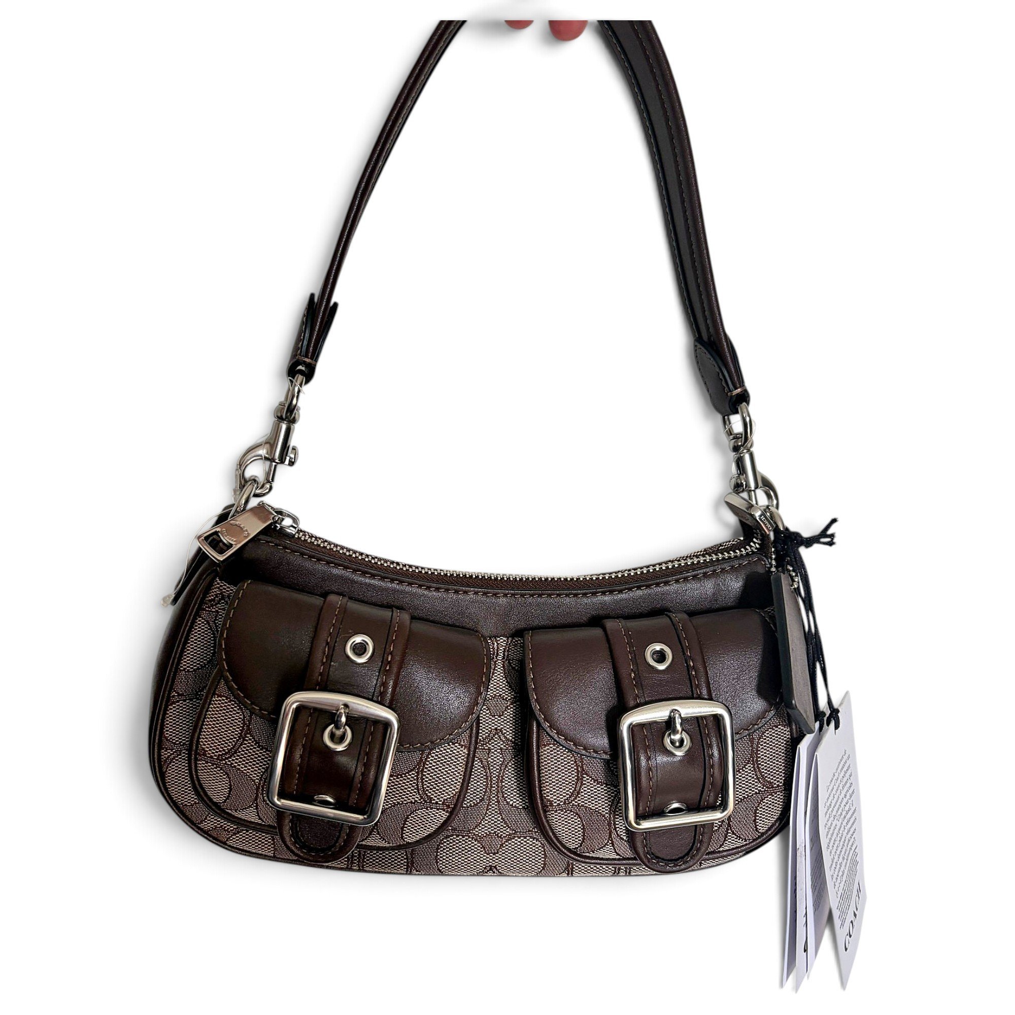 Leather handbag