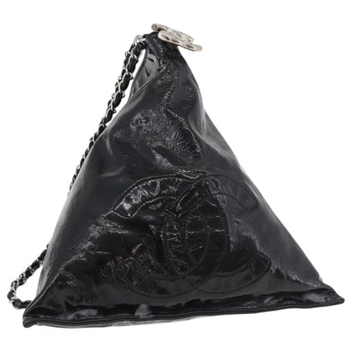 Cambon patent leather handbag