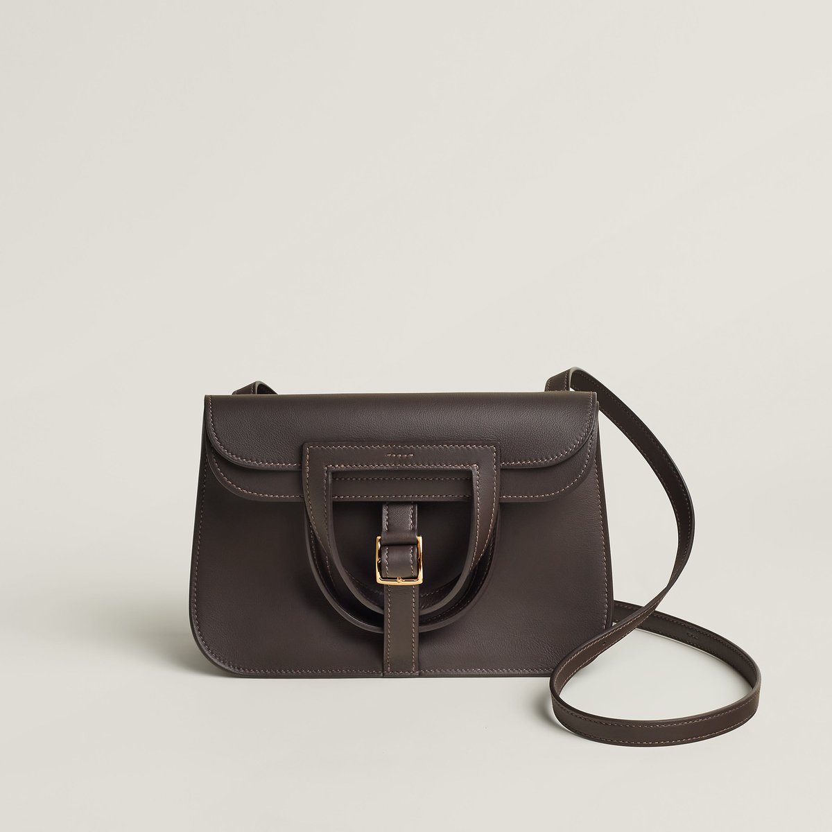 Hermès Halzan in Bai, Brun