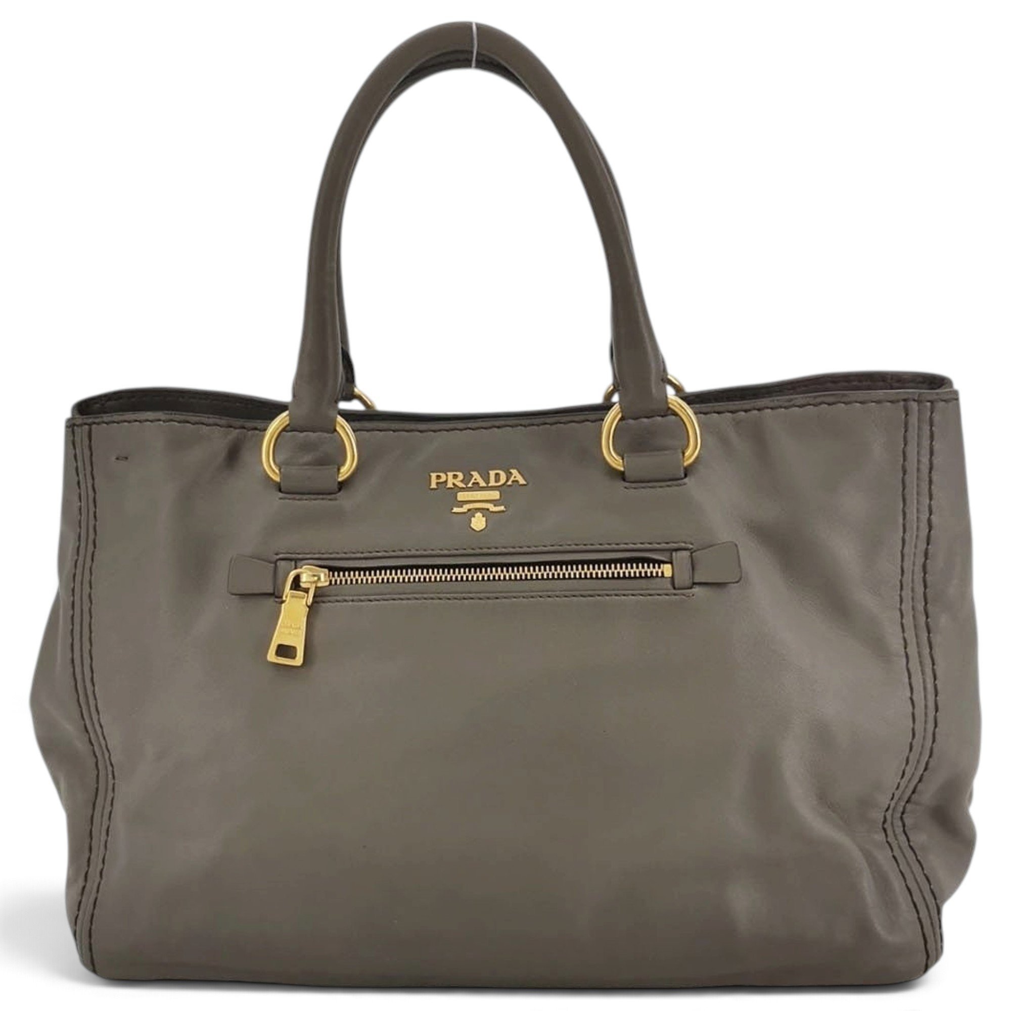 Leather handbag