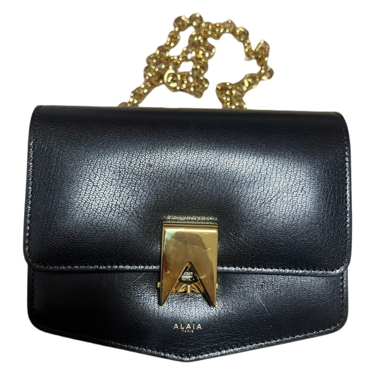 Alaia Leather clutch bag