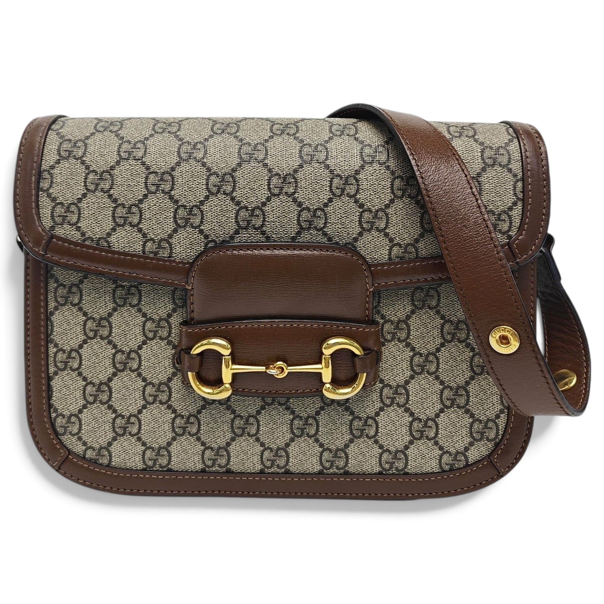 Handle Horsebit 1955 leather handbag