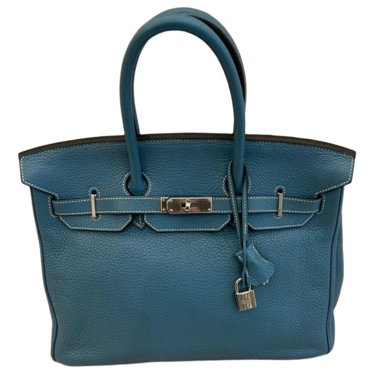 Birkin 35 leather handbag