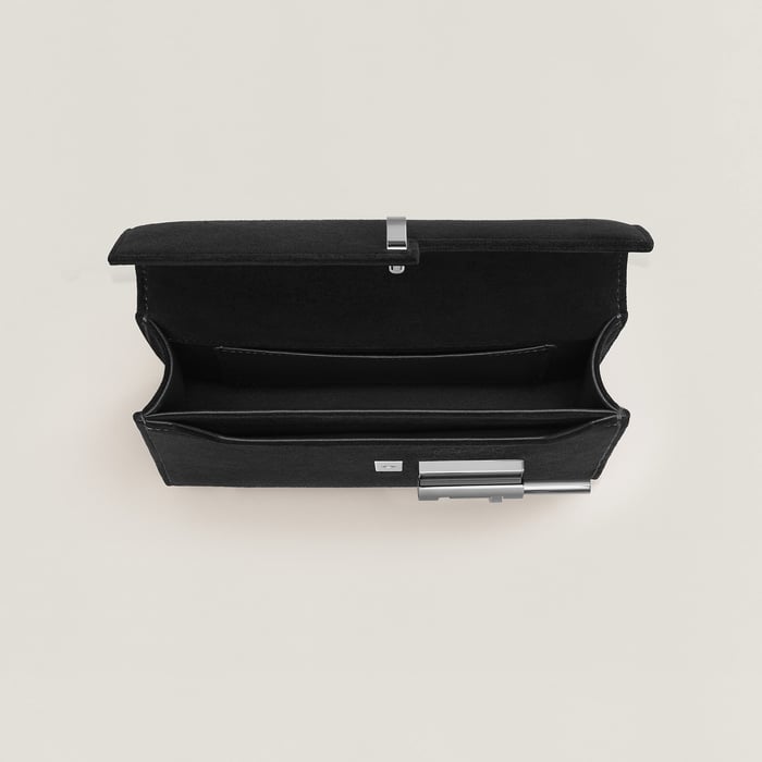 Noir Bolsa Verrou Chaîne Míni