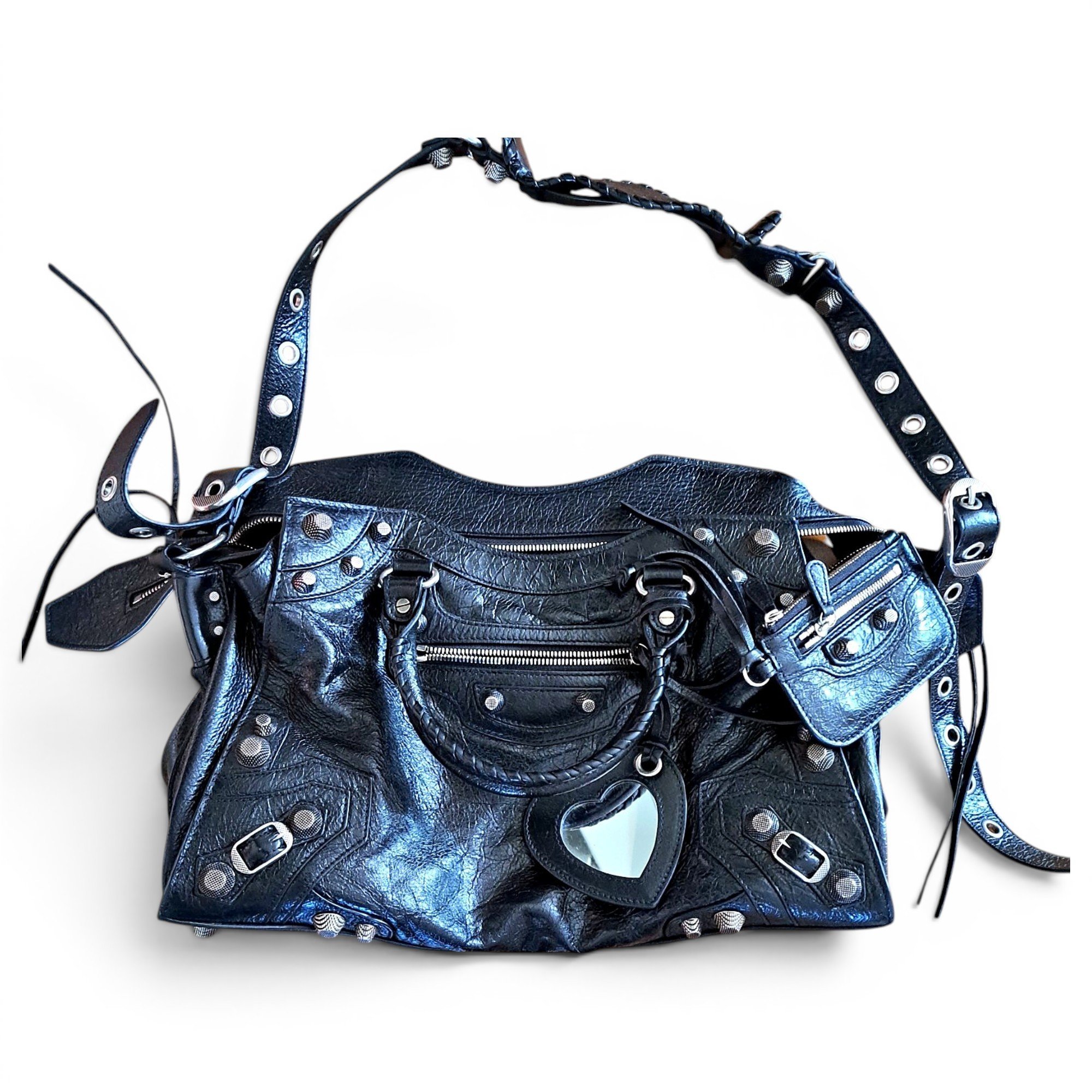 Neo Cagole City leather handbag