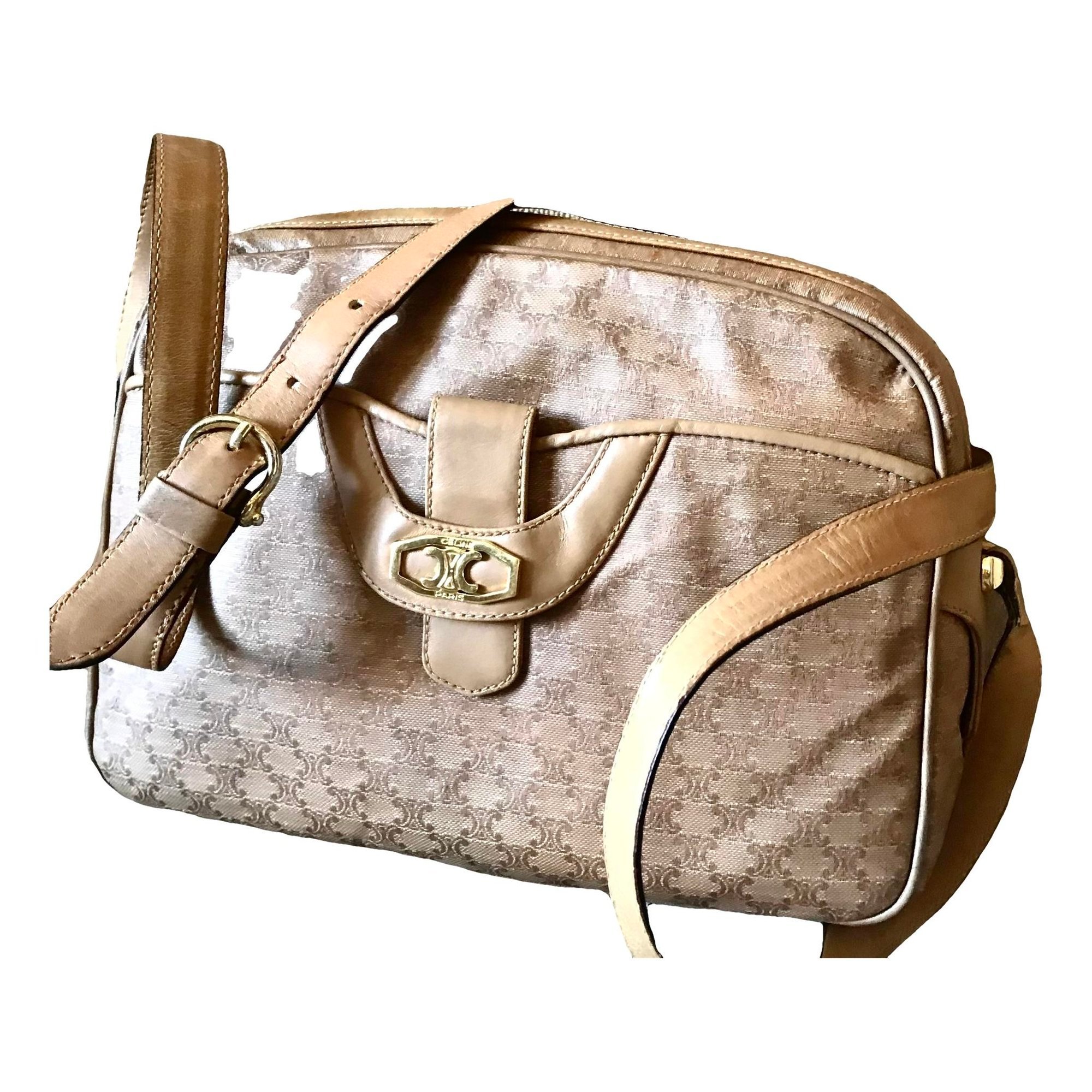 Triomphe leather handbag