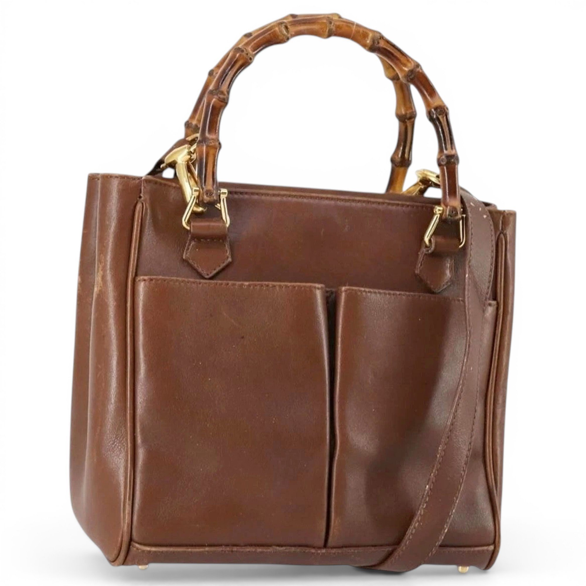 Leather handbag