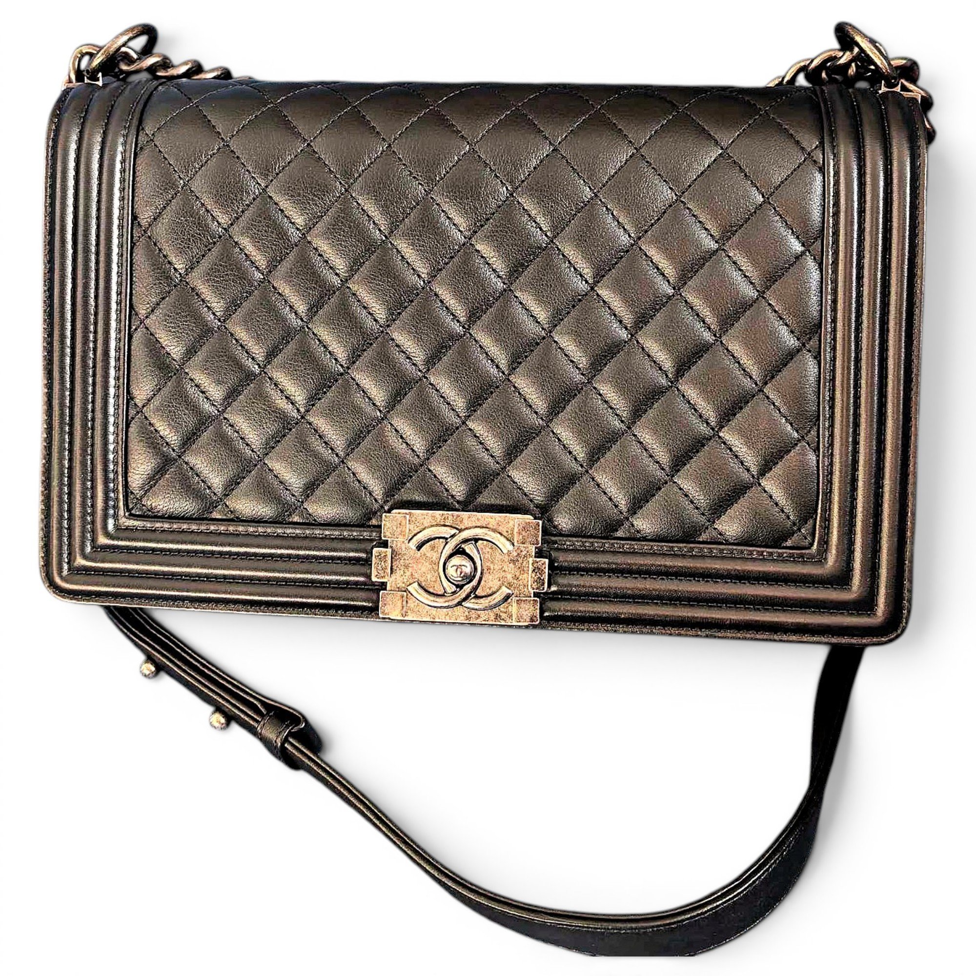 Boy leather handbag