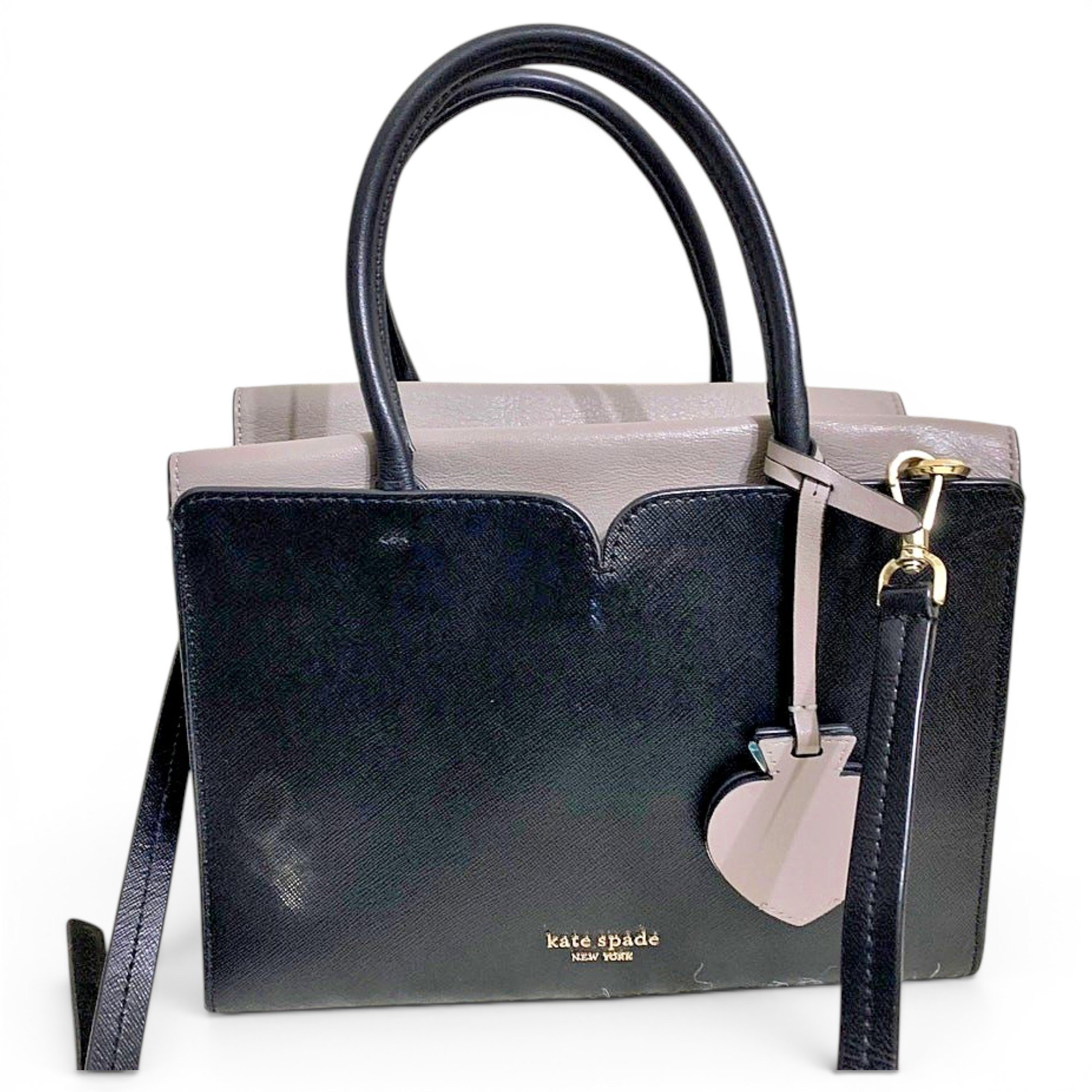 Leather satchel