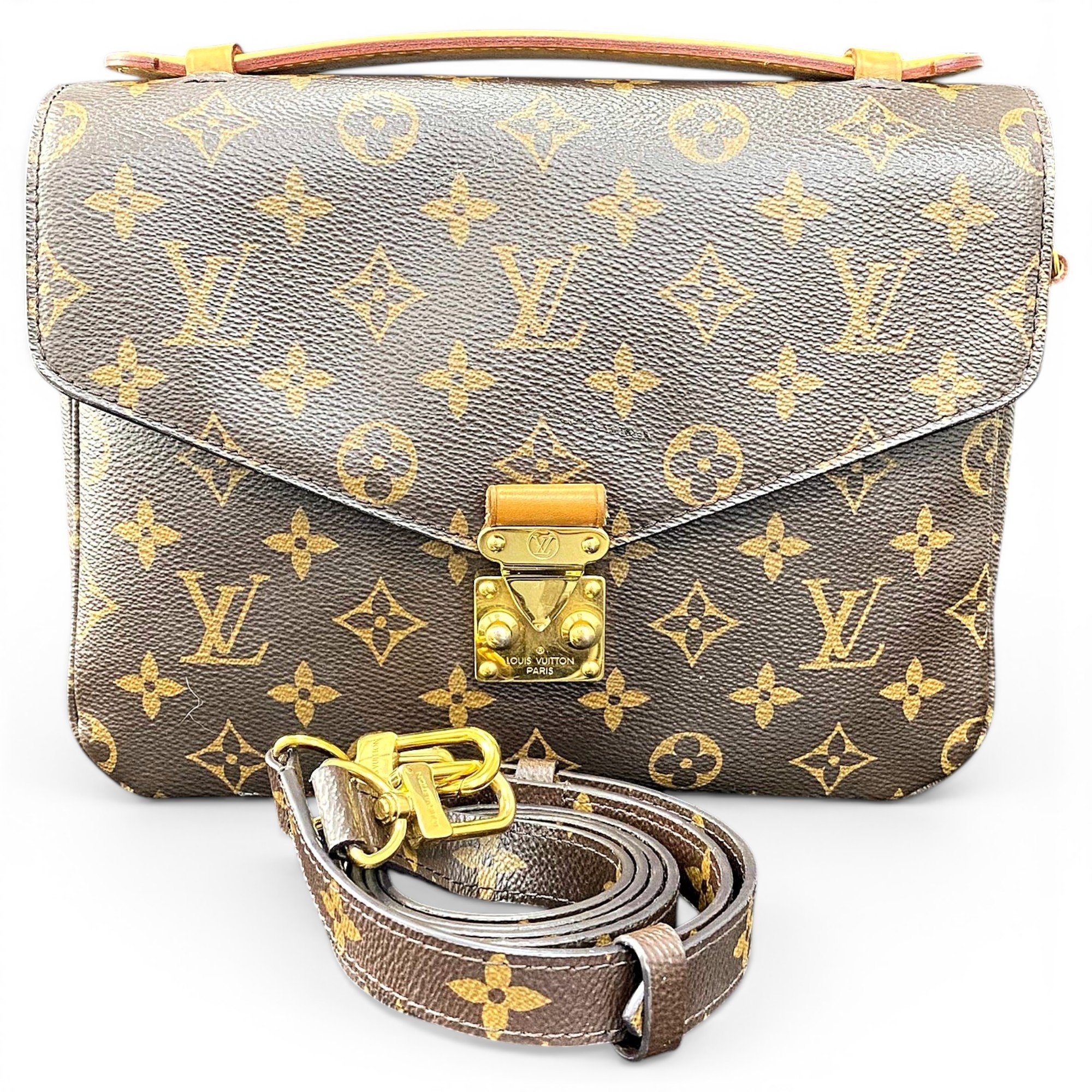 Metis leather handbag