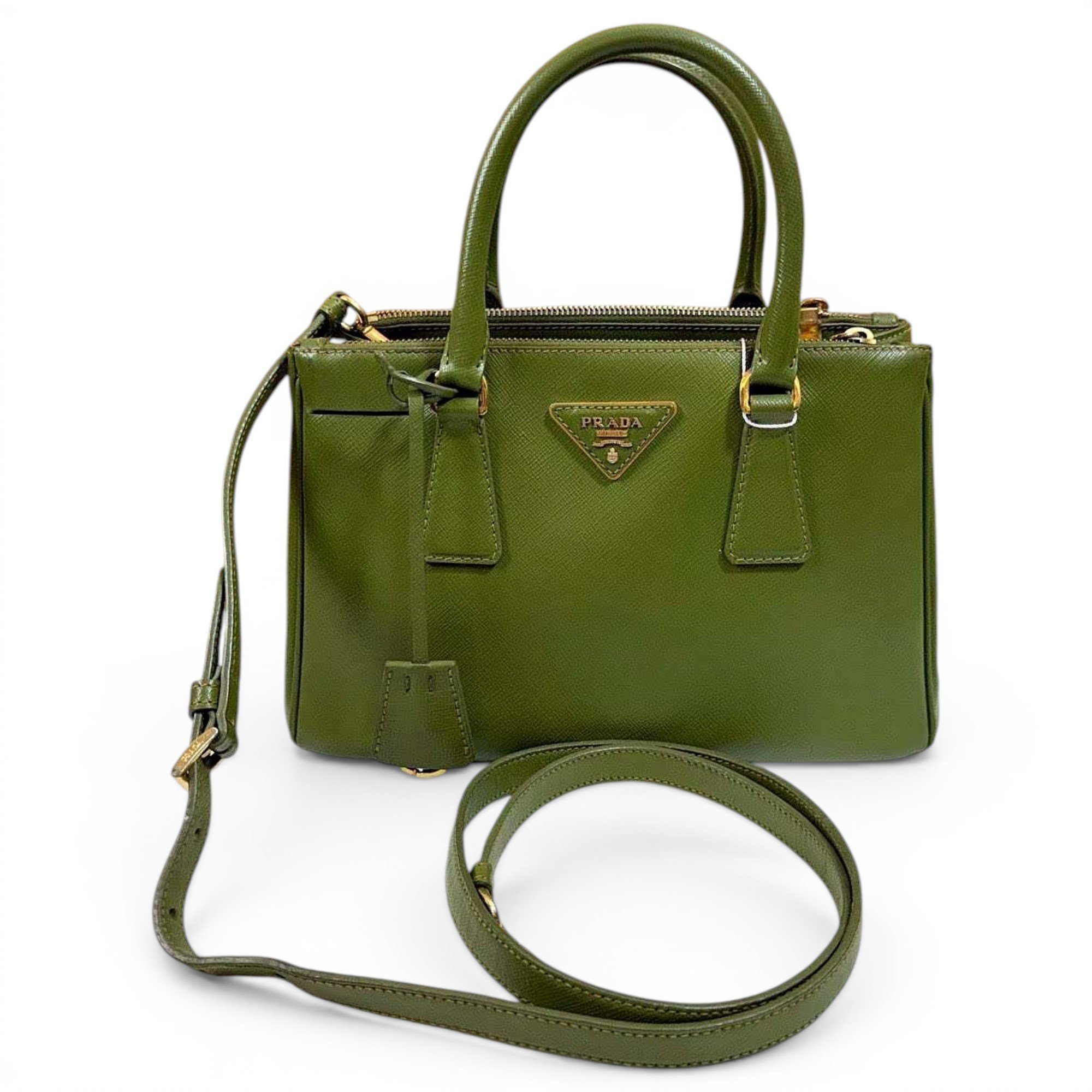 Galleria leather handbag