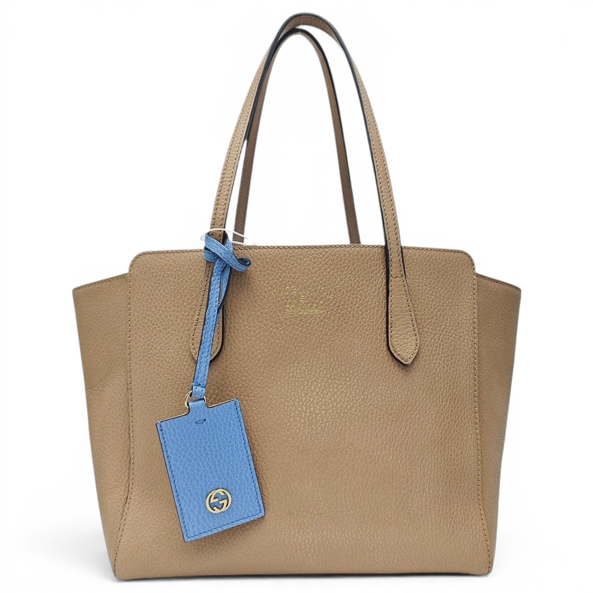 Swing leather handbag