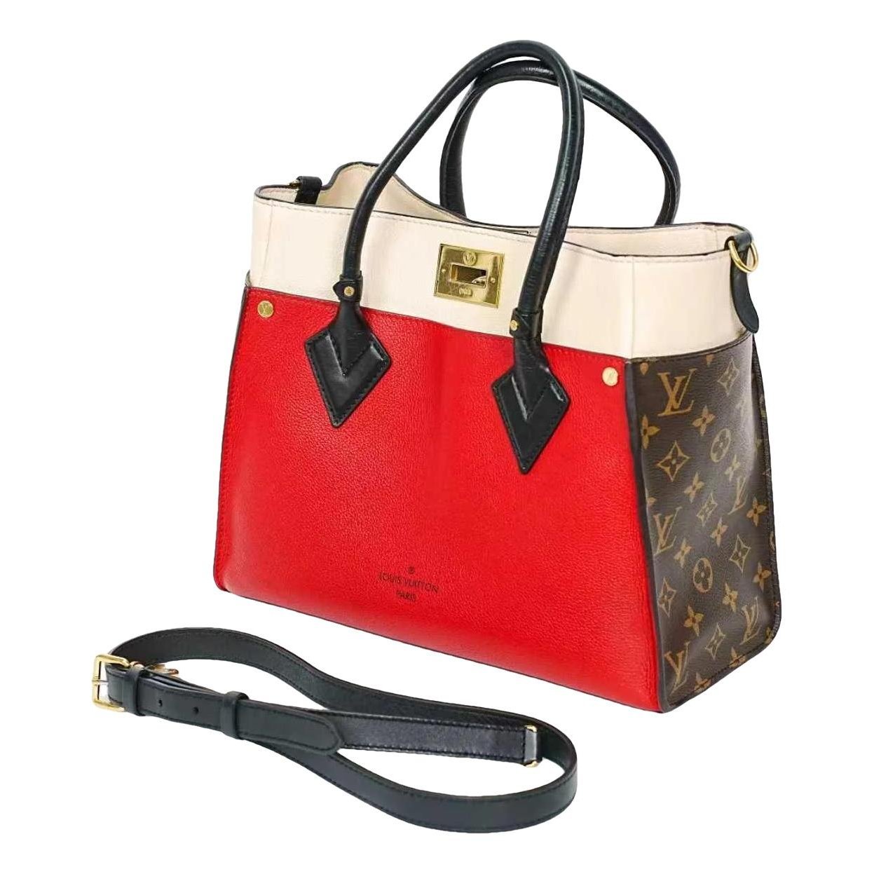 On My Side leather handbag