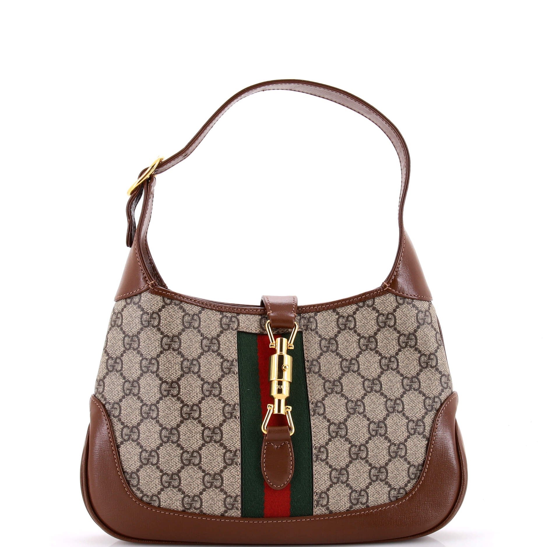 Jackie 1961 Hobo GG Coated Canvas Small