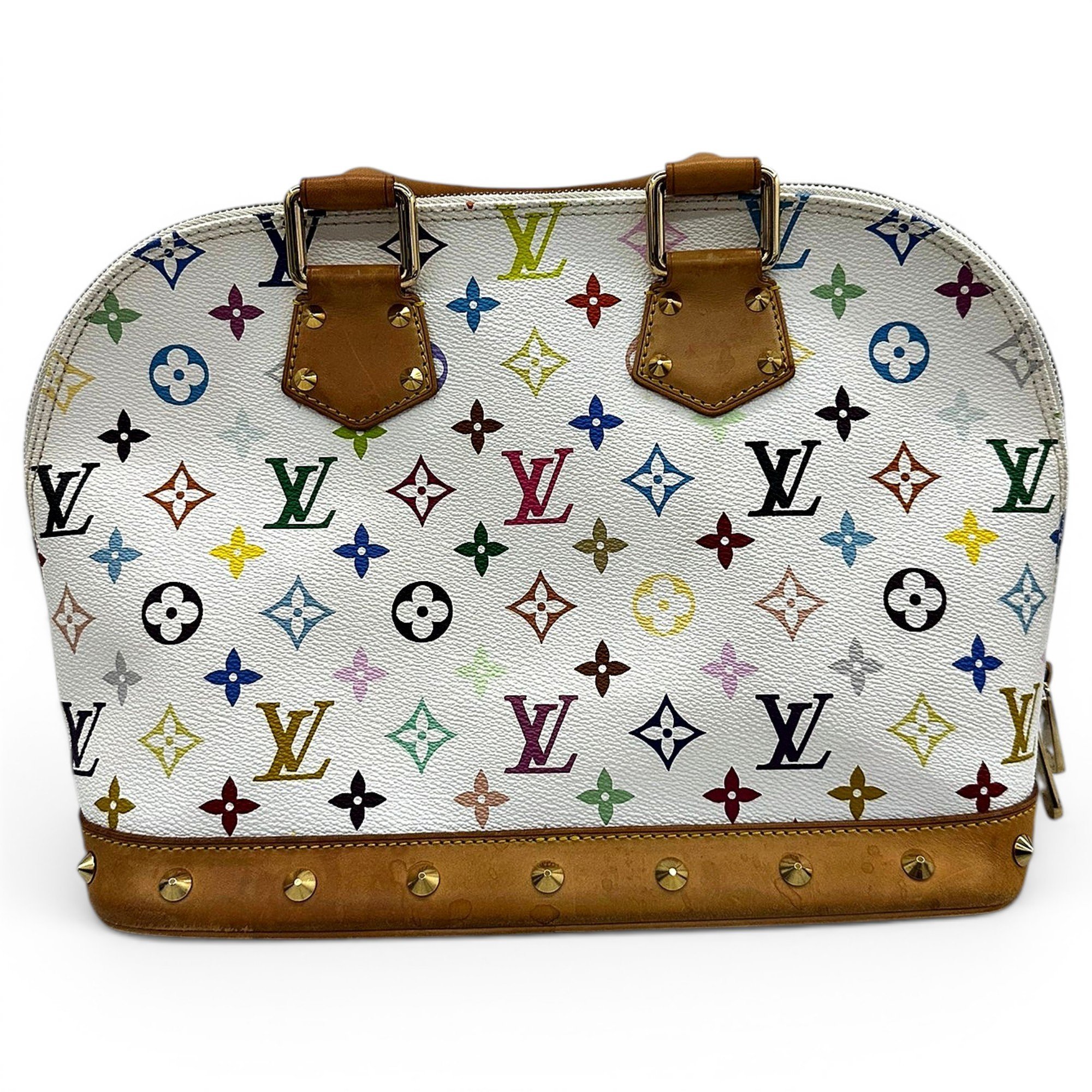 Alma leather handbag