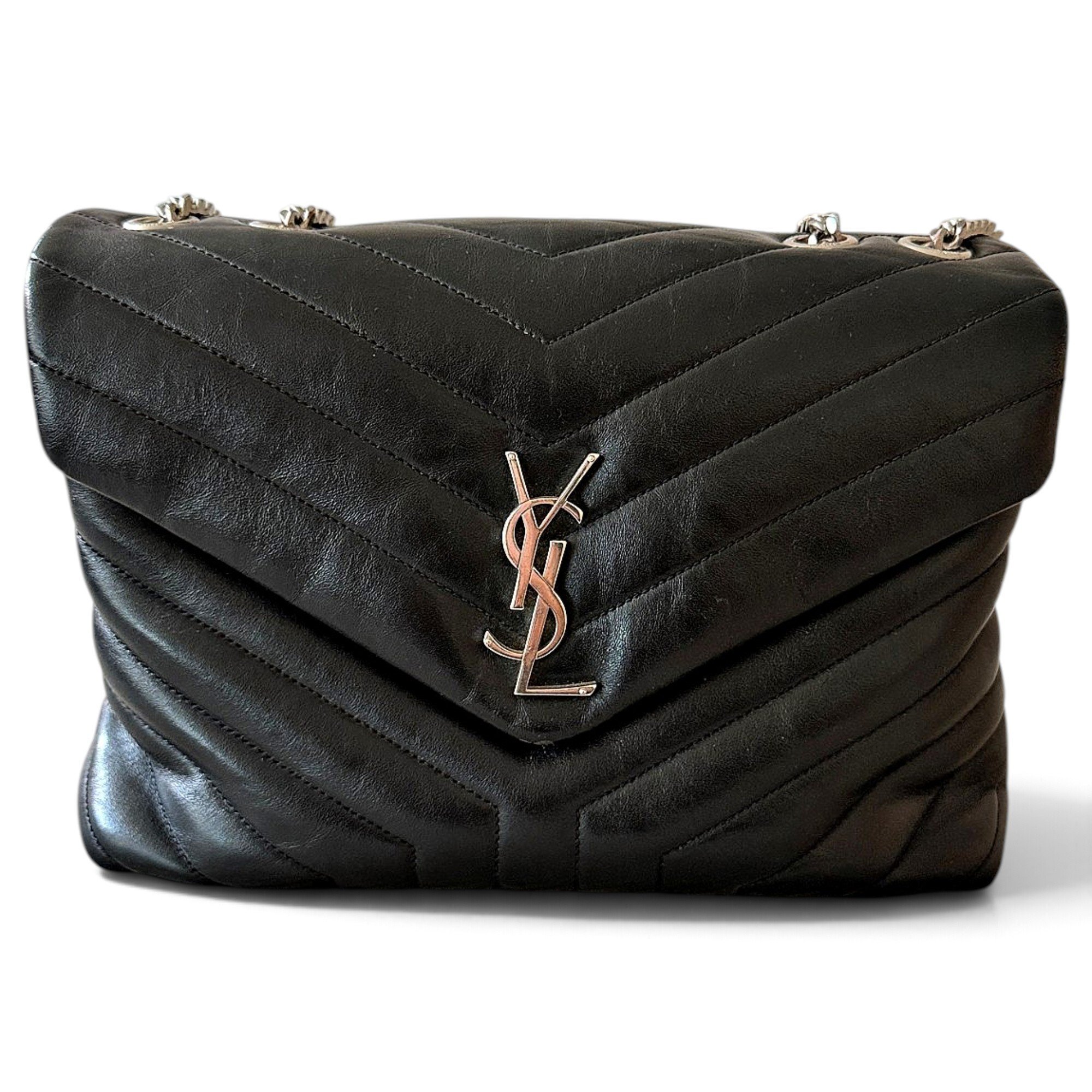Loulou leather handbag