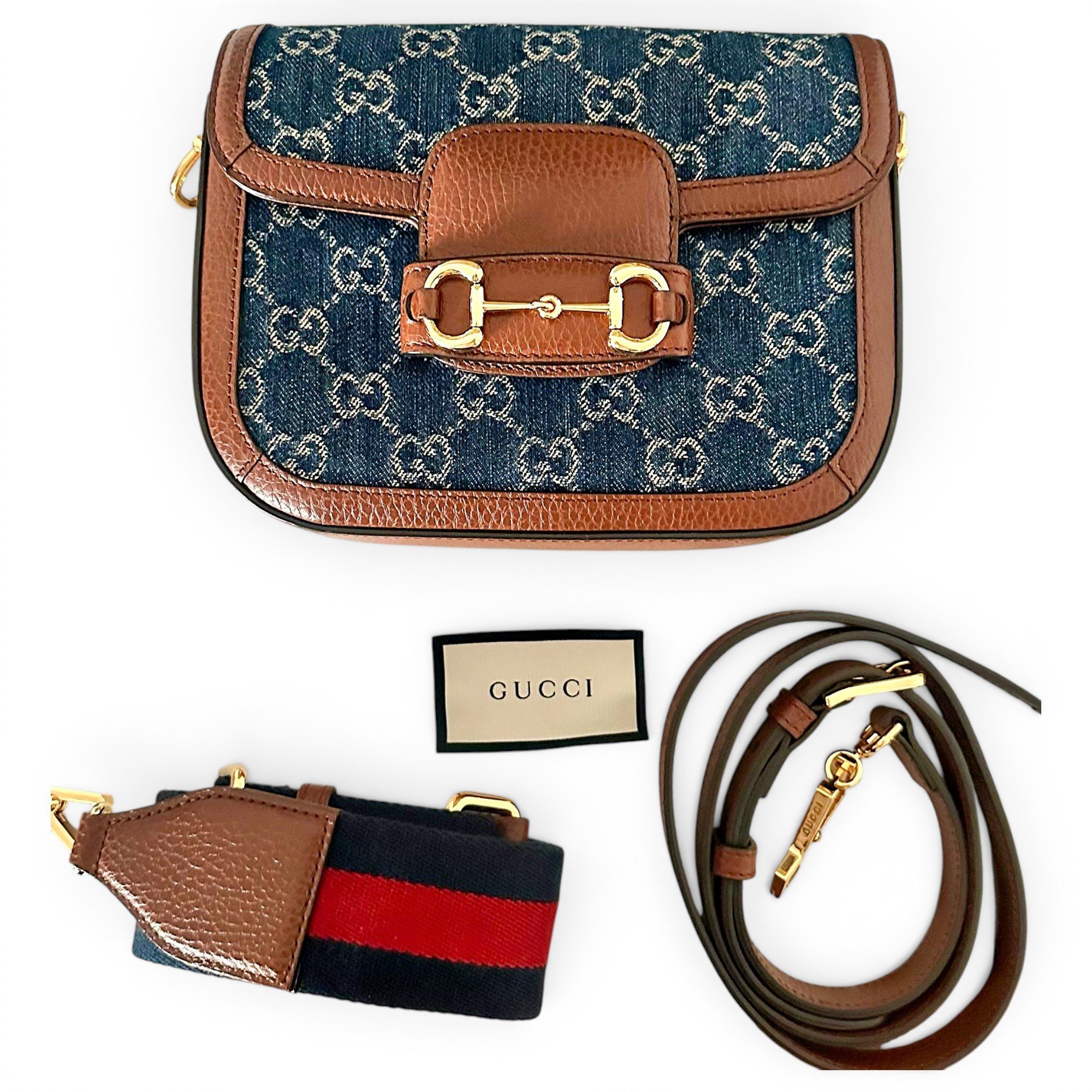 Horsebit 1955 leather handbag