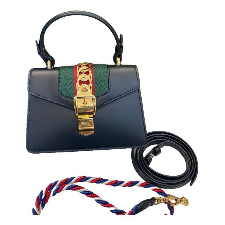 Leather handbag