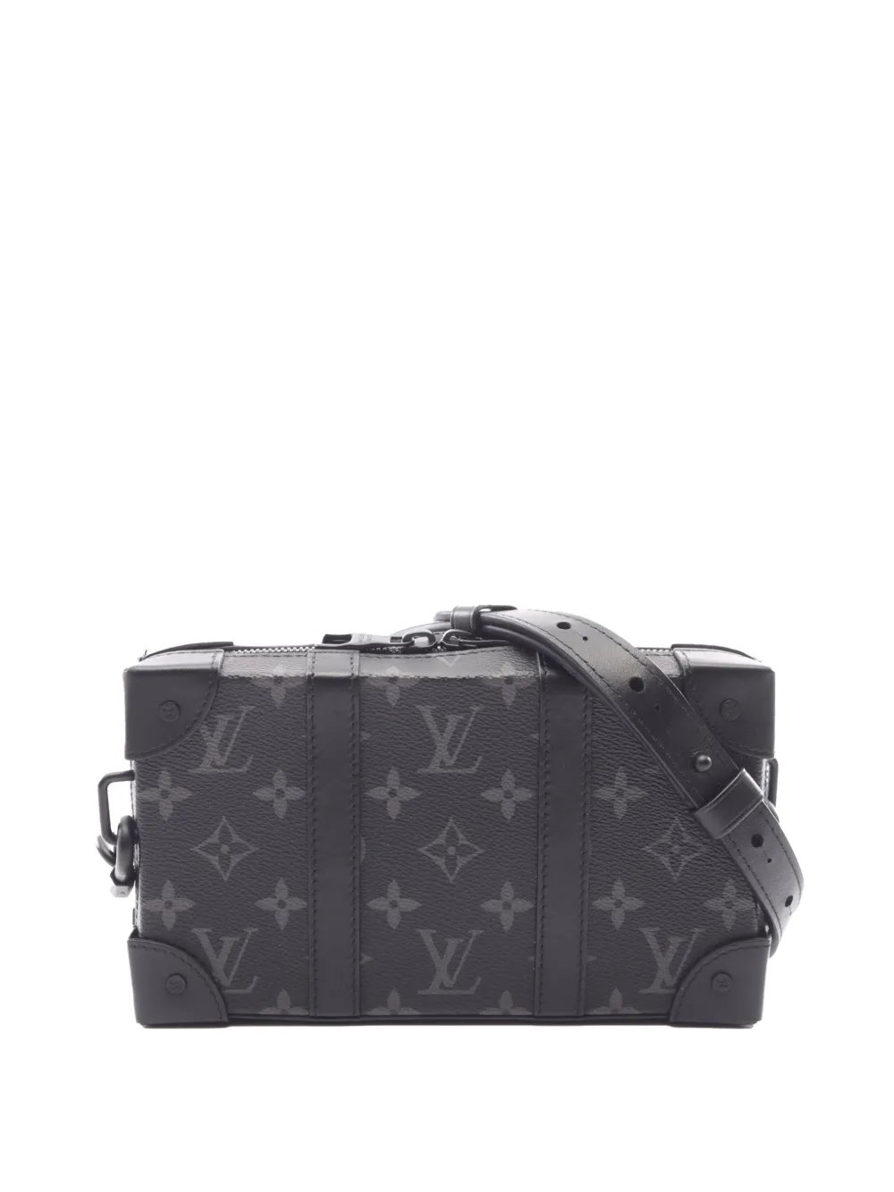 2021-2026 Monogram Eclipse Soft Trunk Wallet crossbody bag