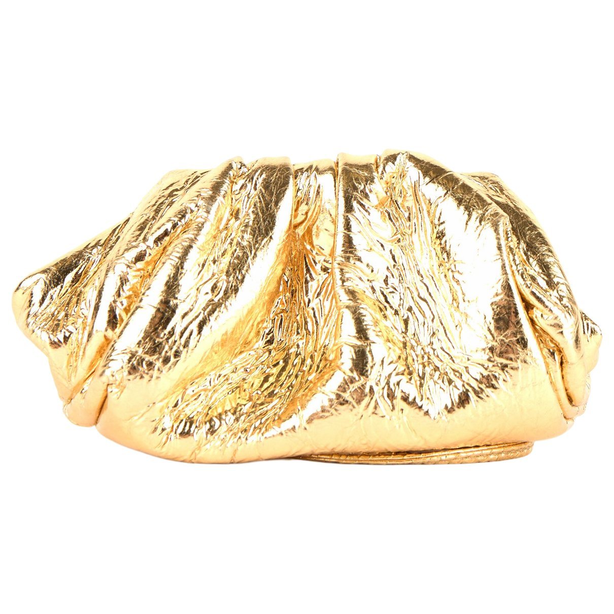 Pouch leather clutch bag