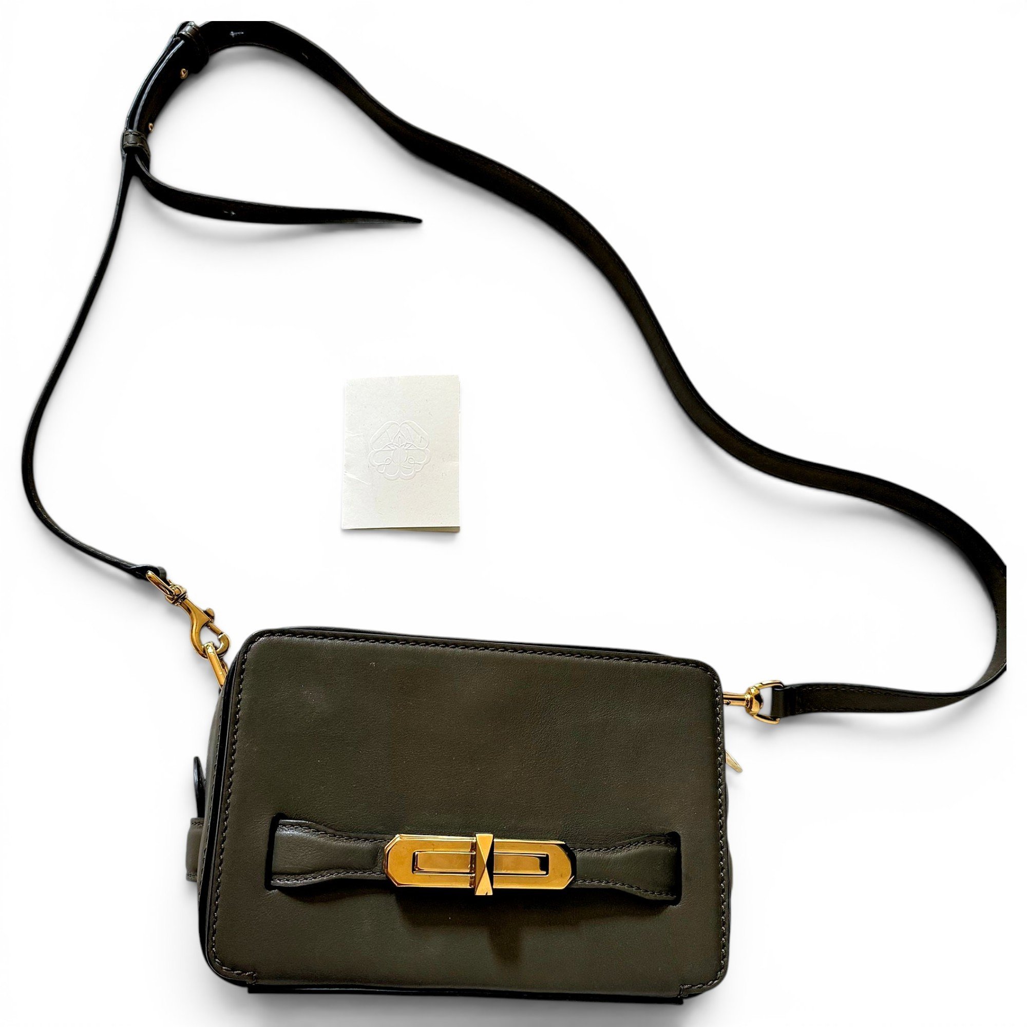 Leather crossbody bag
