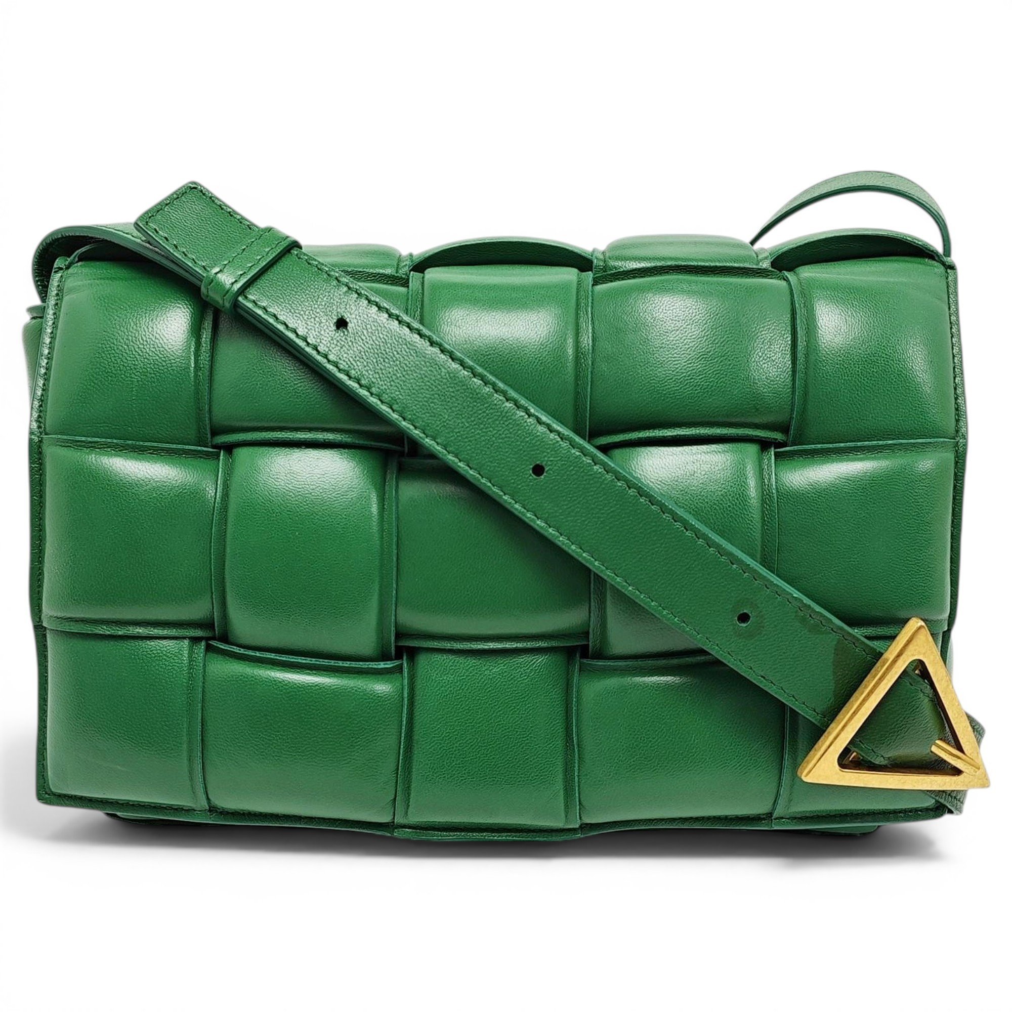 Cassette Padded leather crossbody bag