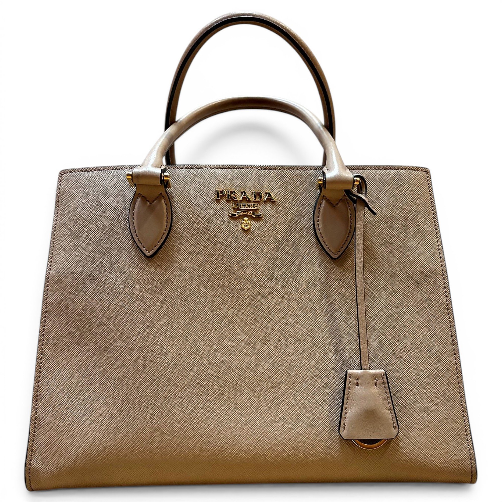 Galleria leather handbag