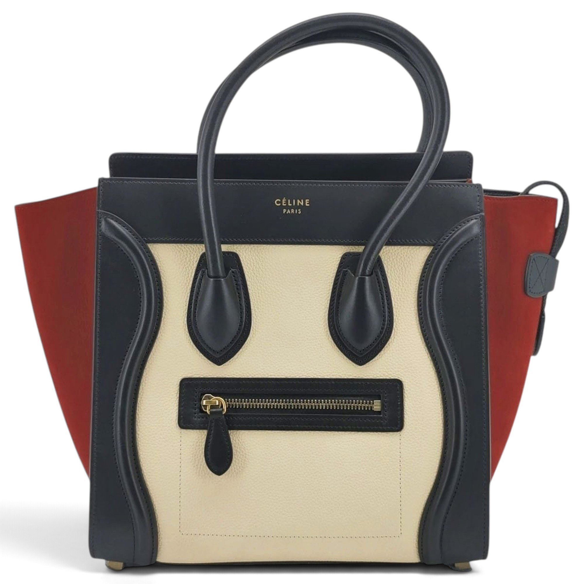 Luggage leather handbag