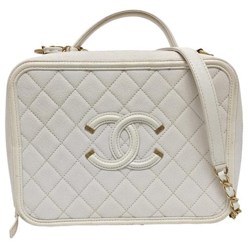 CC Filigree leather handbag