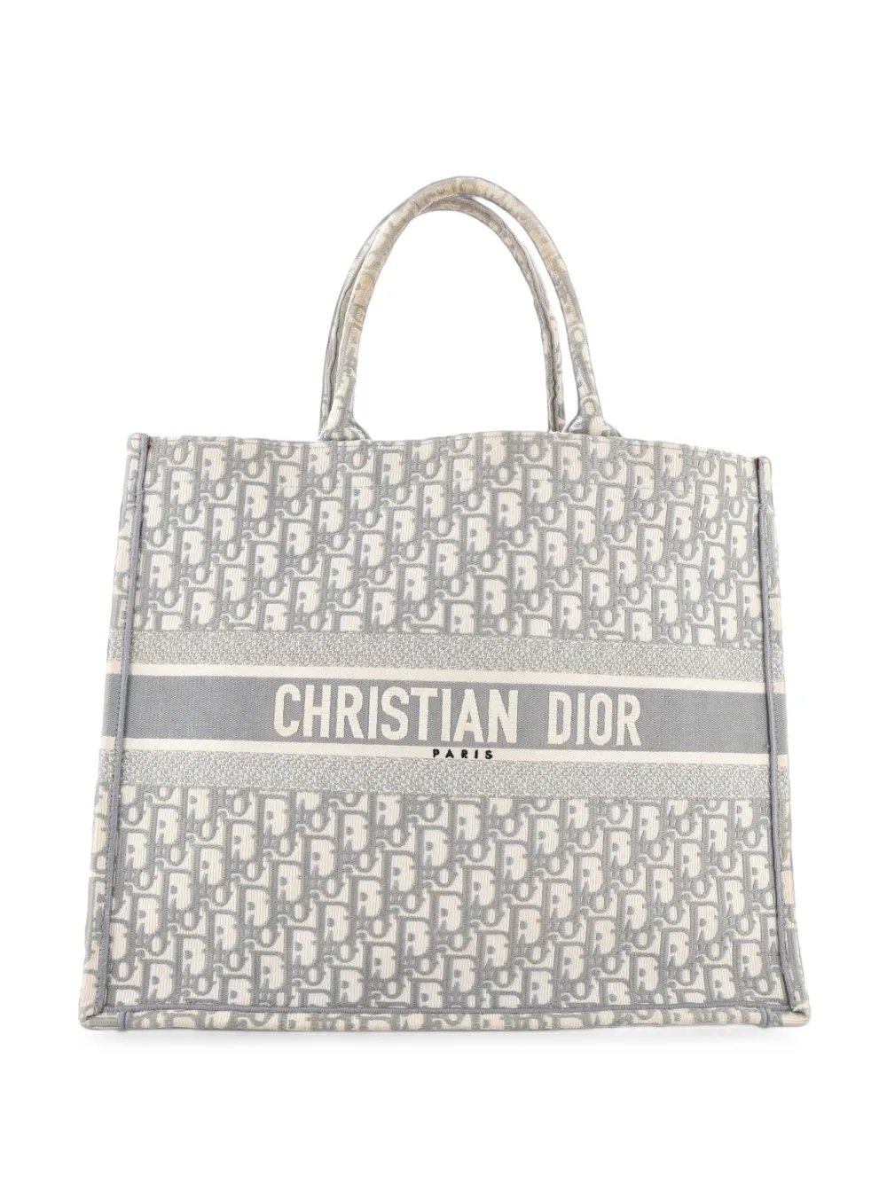 Book Oblique Canvas Large tote bag
