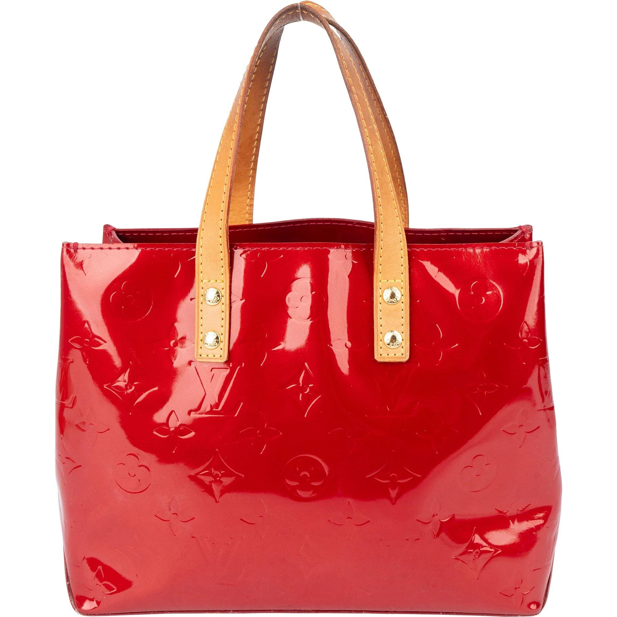 Reade patent leather bag