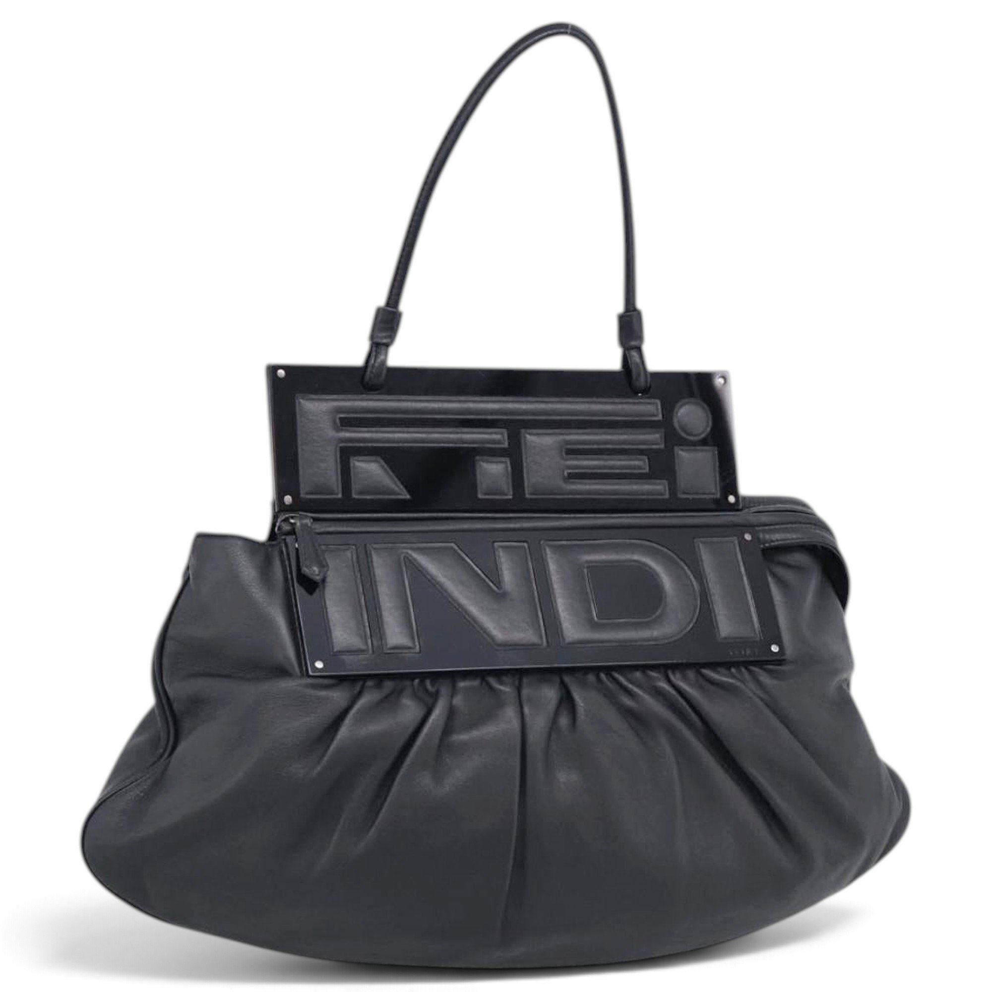 Leather handbag