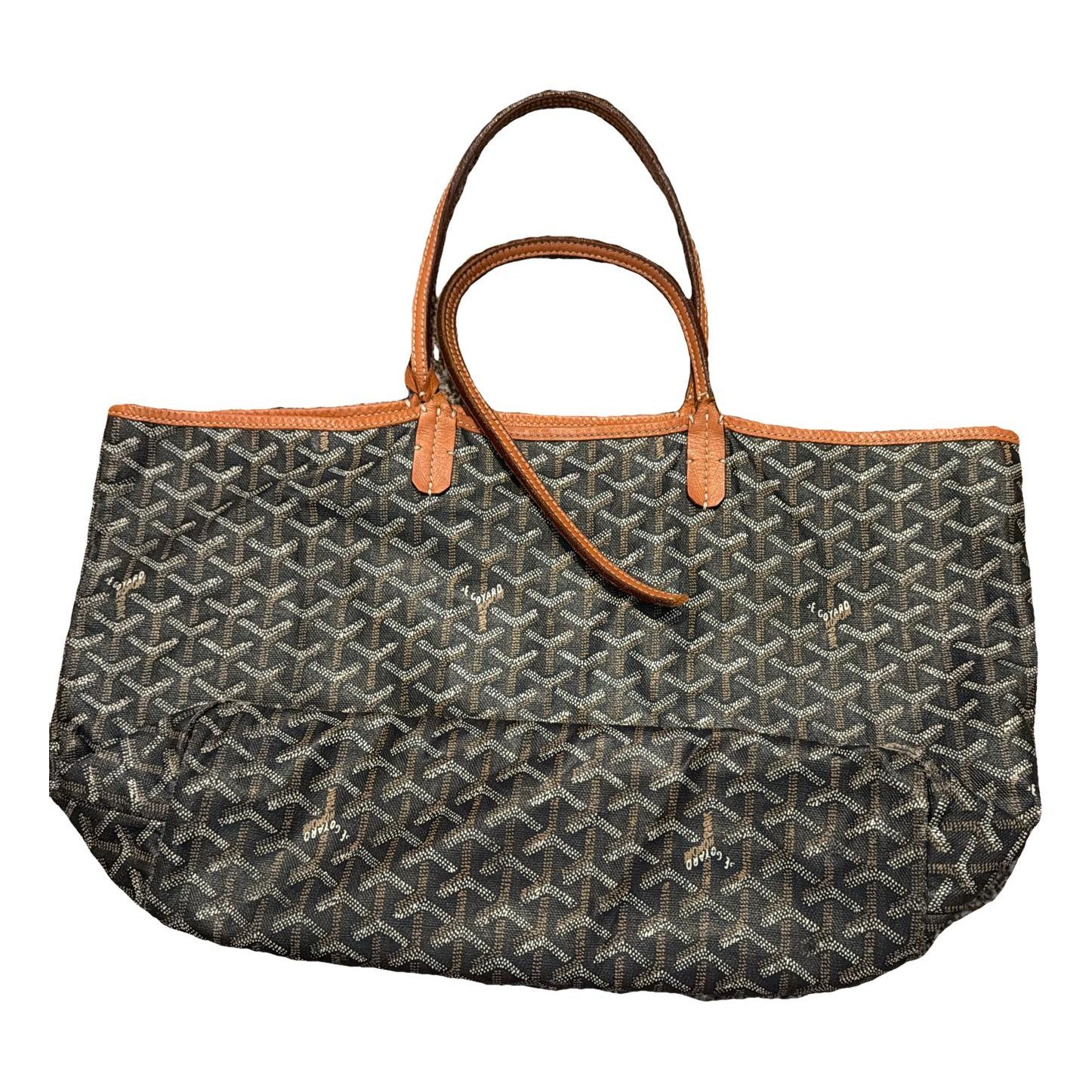 Goyard Saint-Louis leather tote