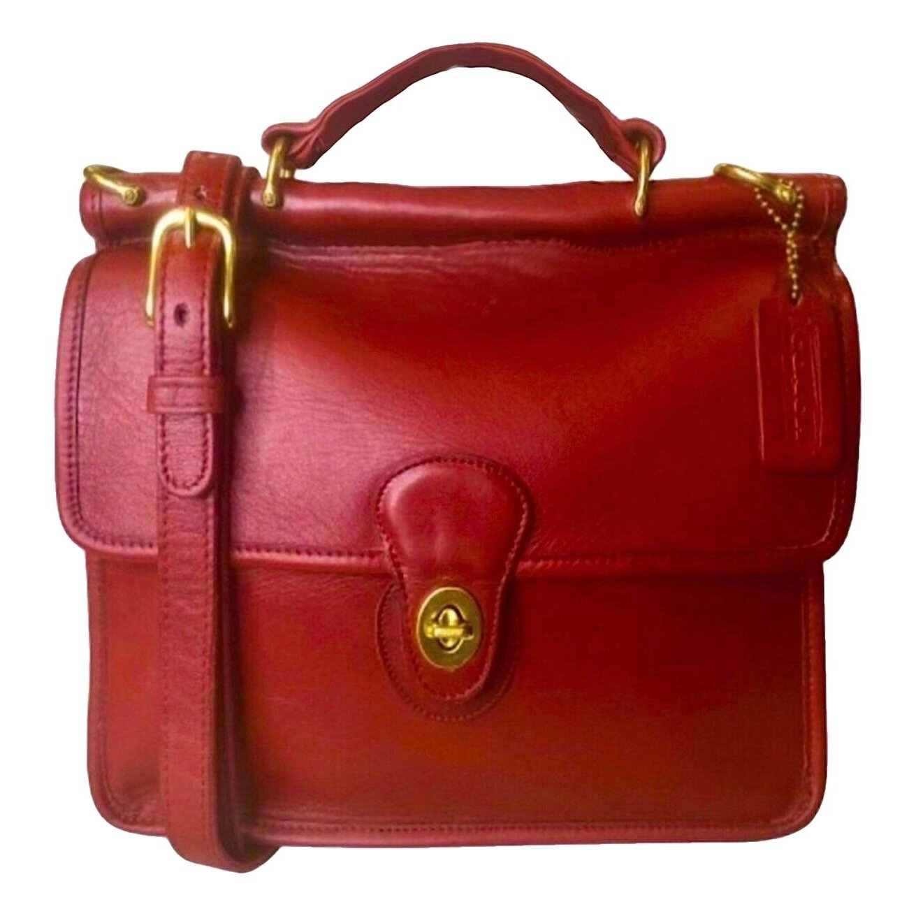 Leather satchel