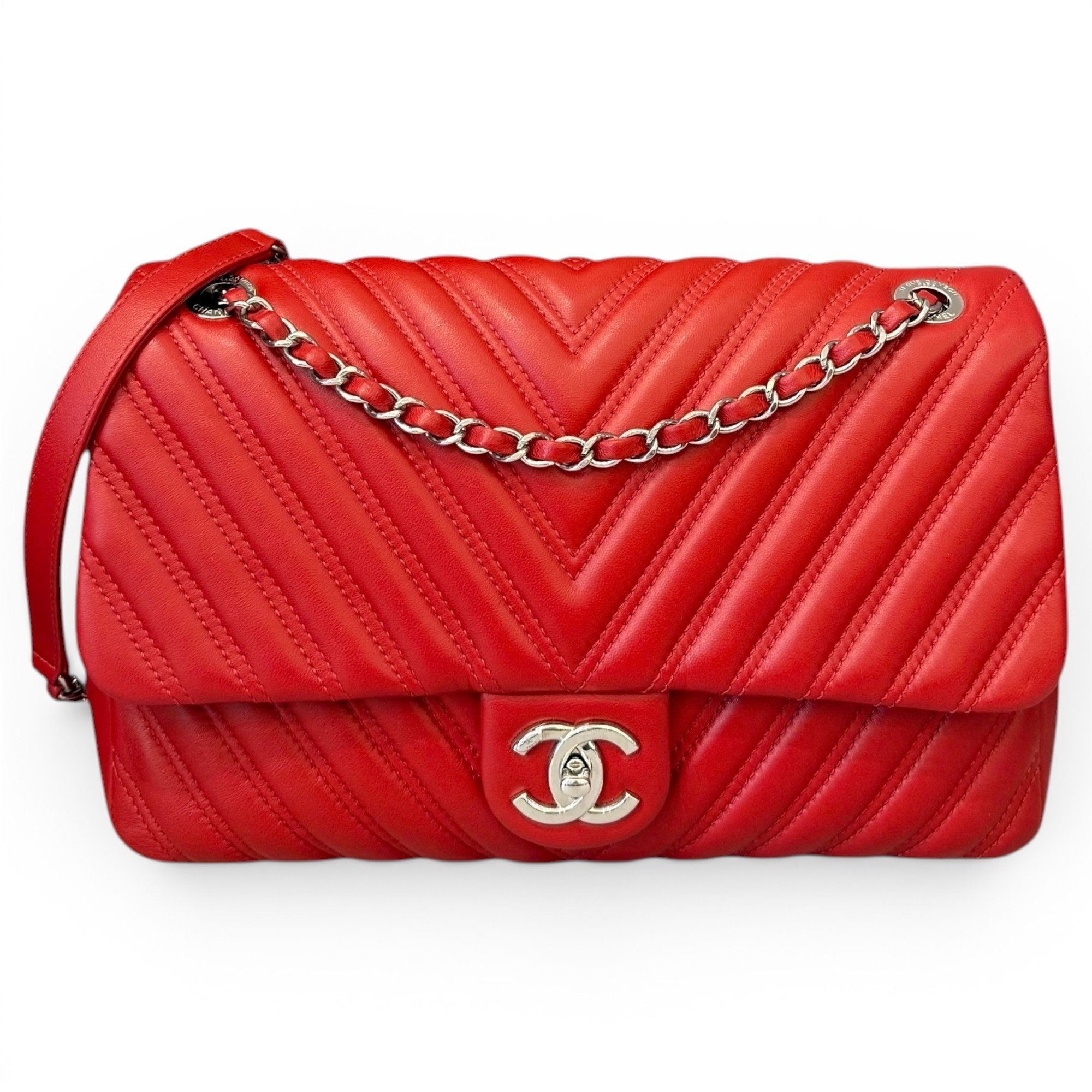 Leather handbag