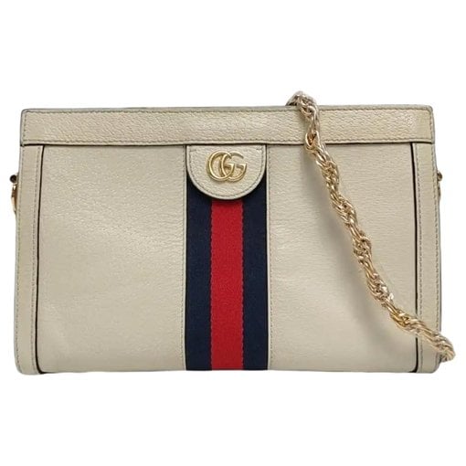 Ophidia leather crossbody bag