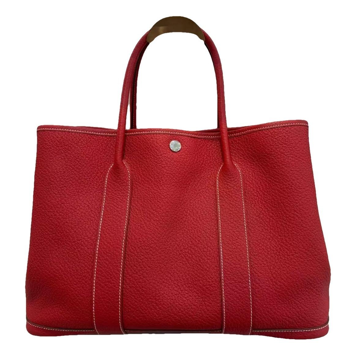 Garden Party leather handbag