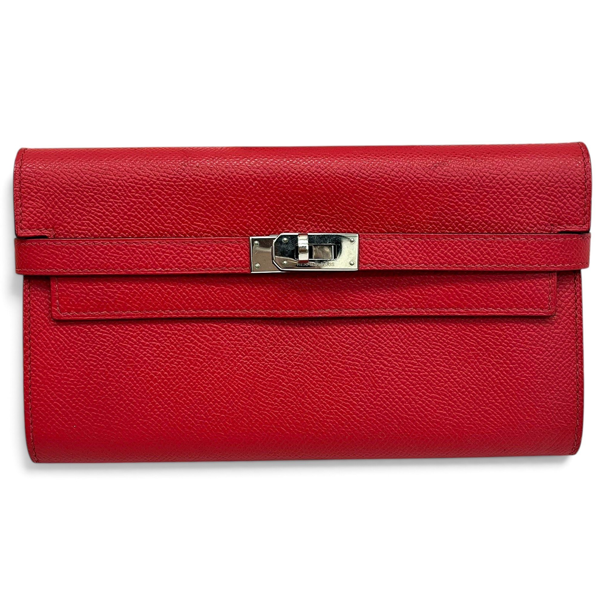 Kelly to go leather clutch bag