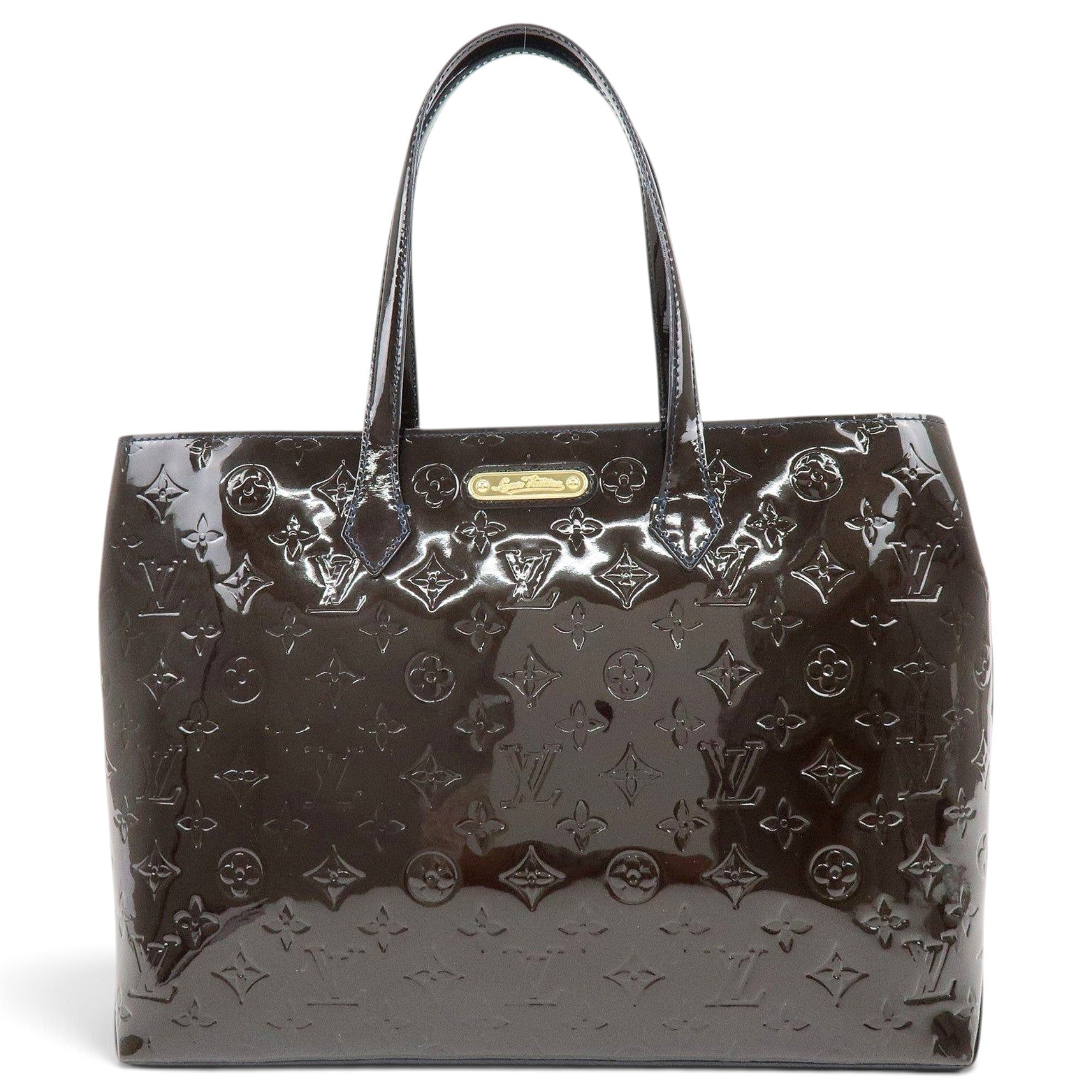 Wilshire patent leather tote