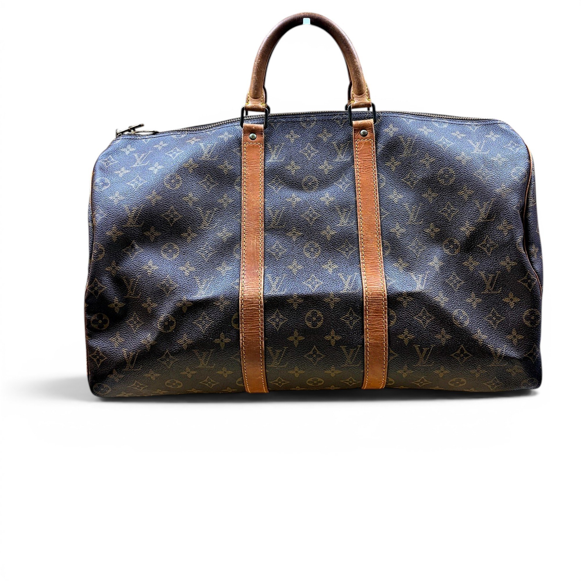 Keepall leather 48h bag