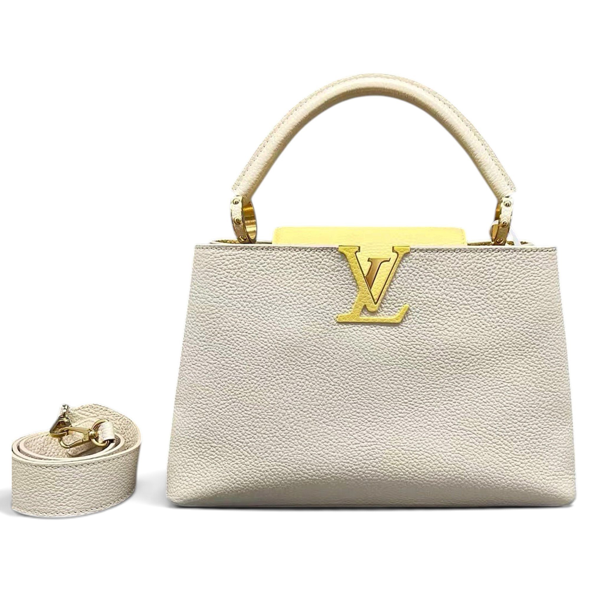 Capucines leather handbag
