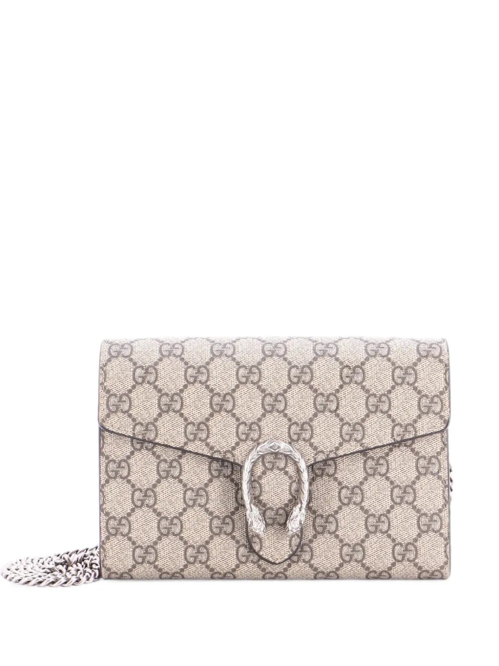 Dionysus Chain Wallet GG Coated Canvas Small crossbody bag