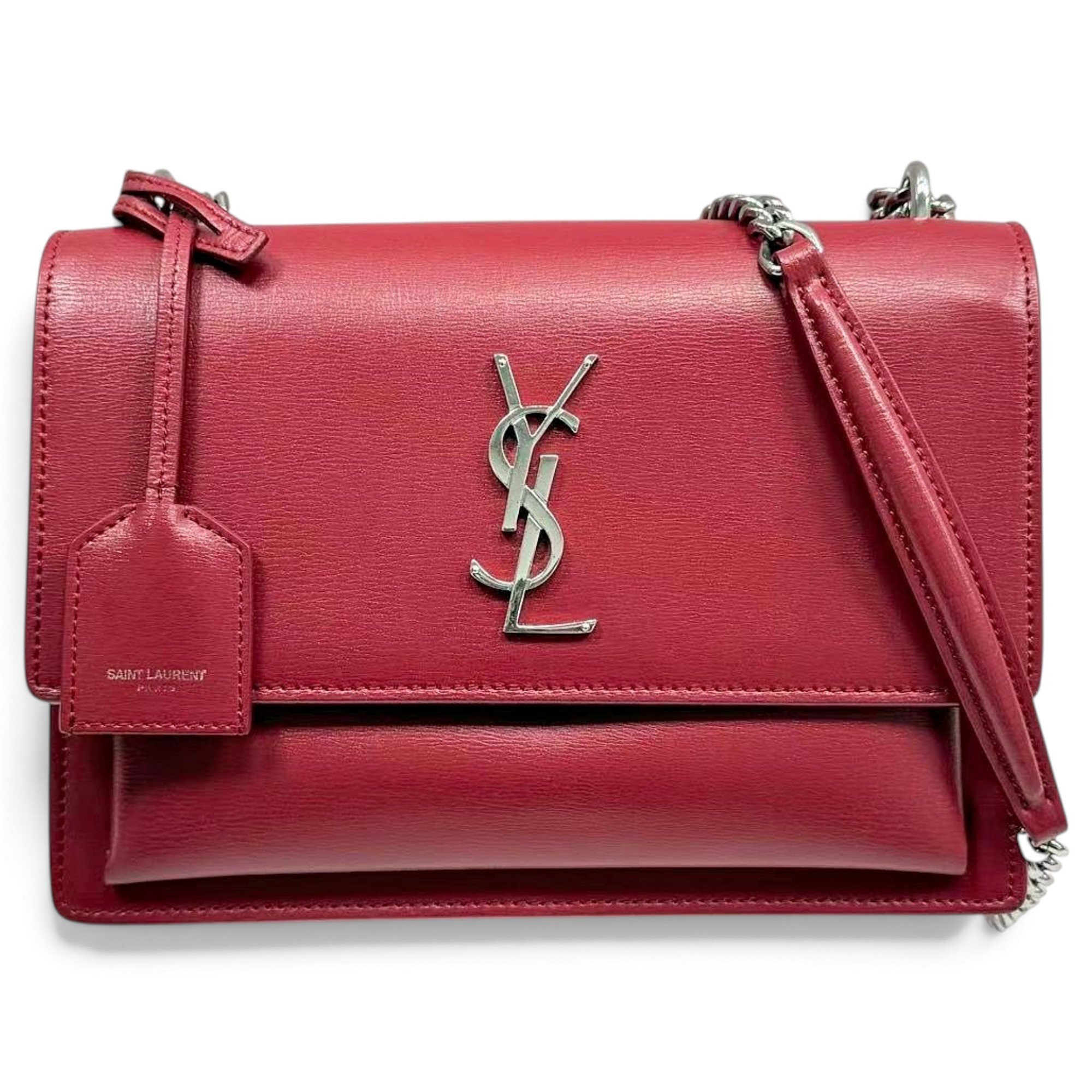 Sunset leather crossbody bag