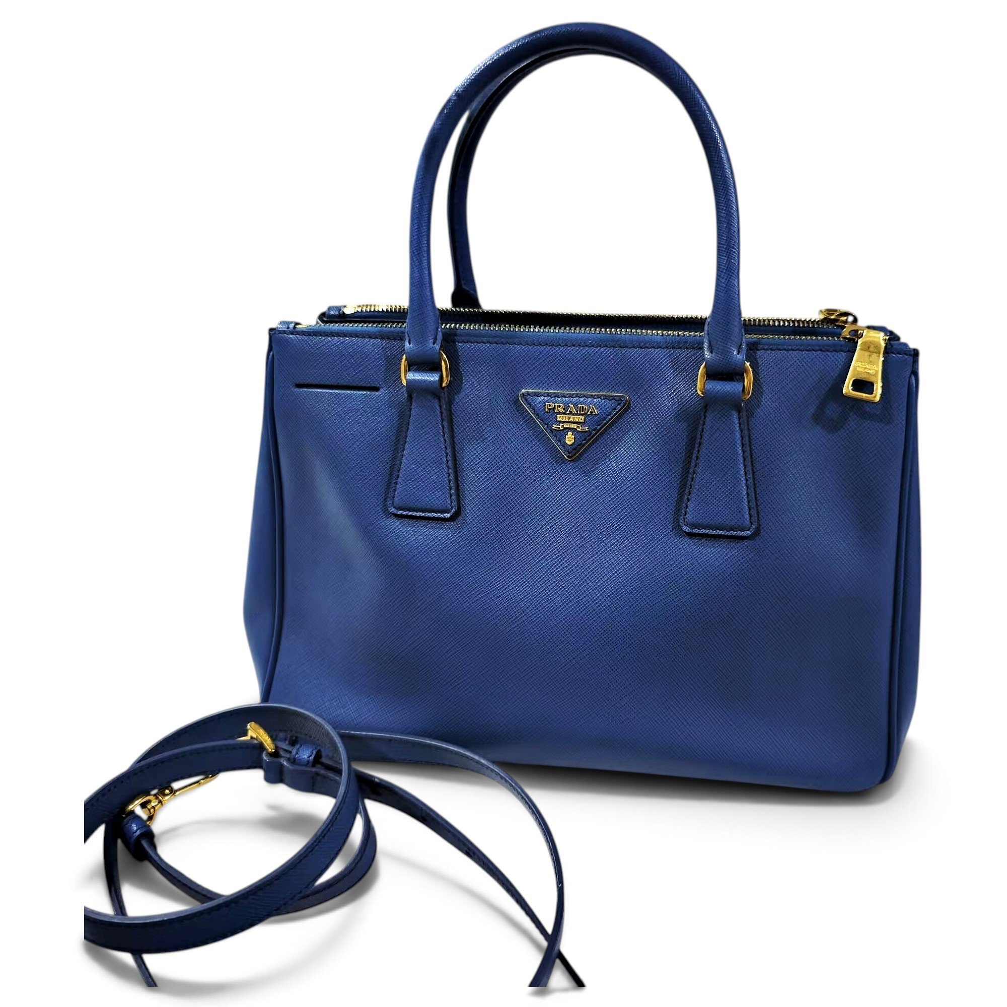 Galleria leather handbag