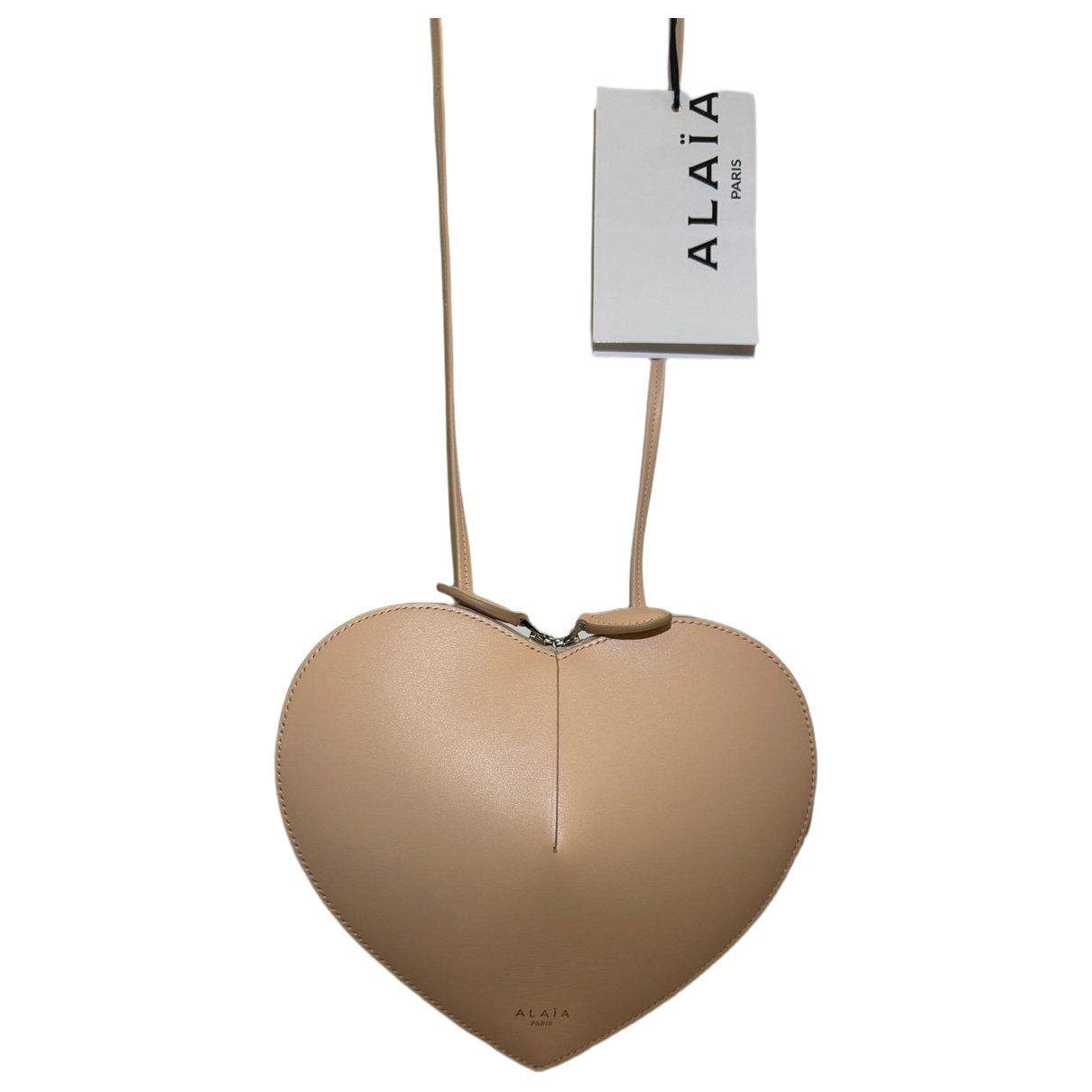 Alaia Le Coeur leather crossbody bag