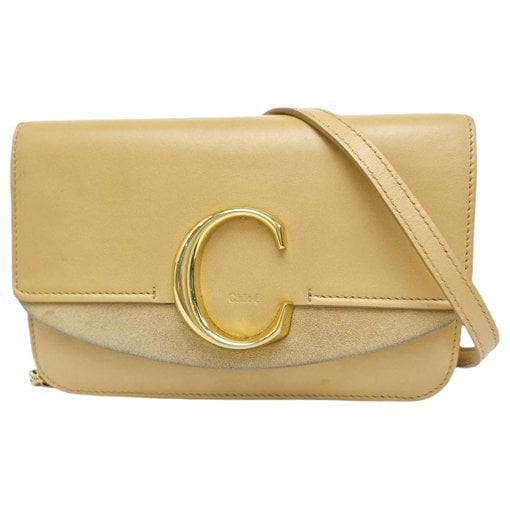 Leather crossbody bag